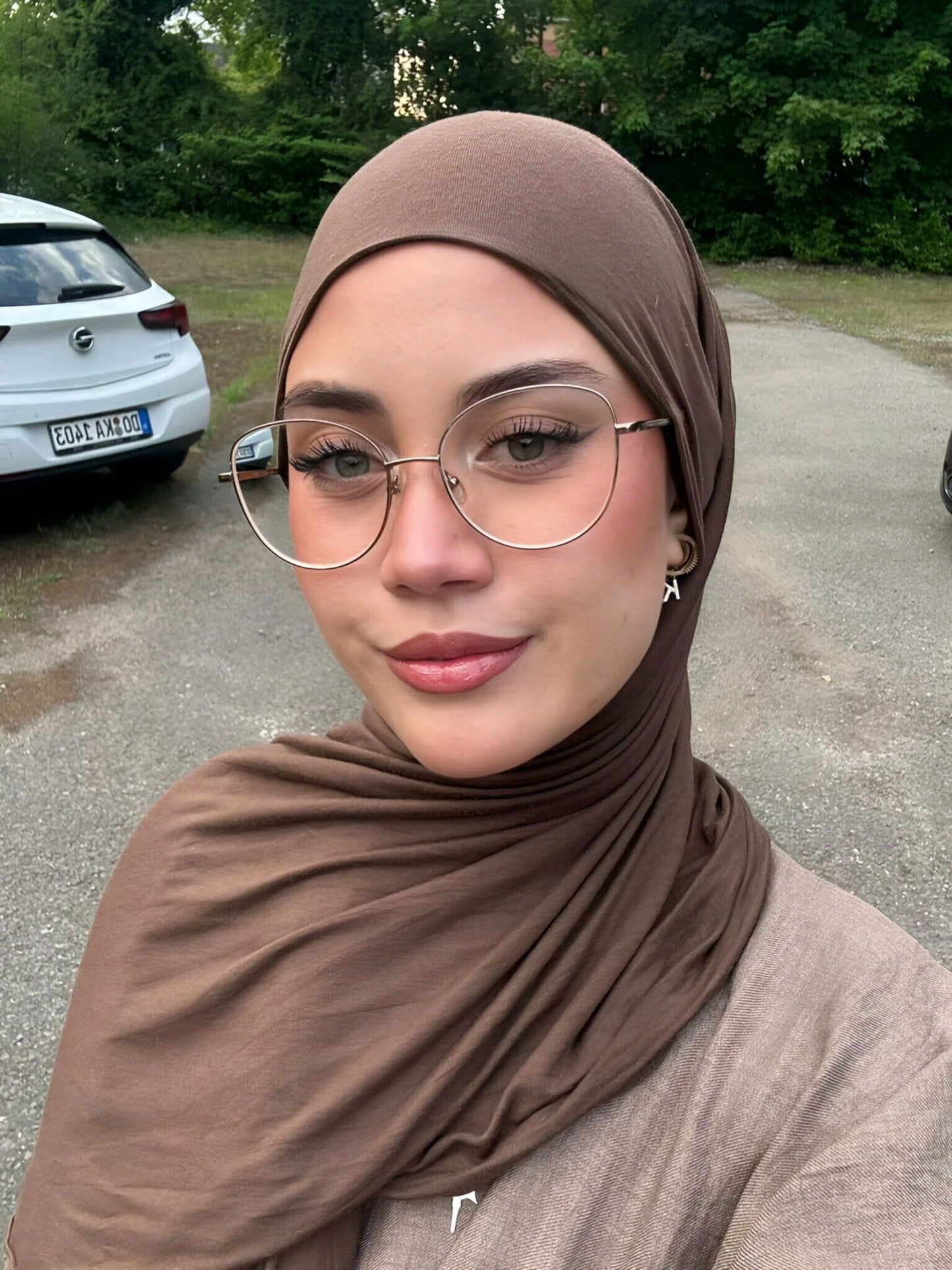Soft Solid Color Hijab