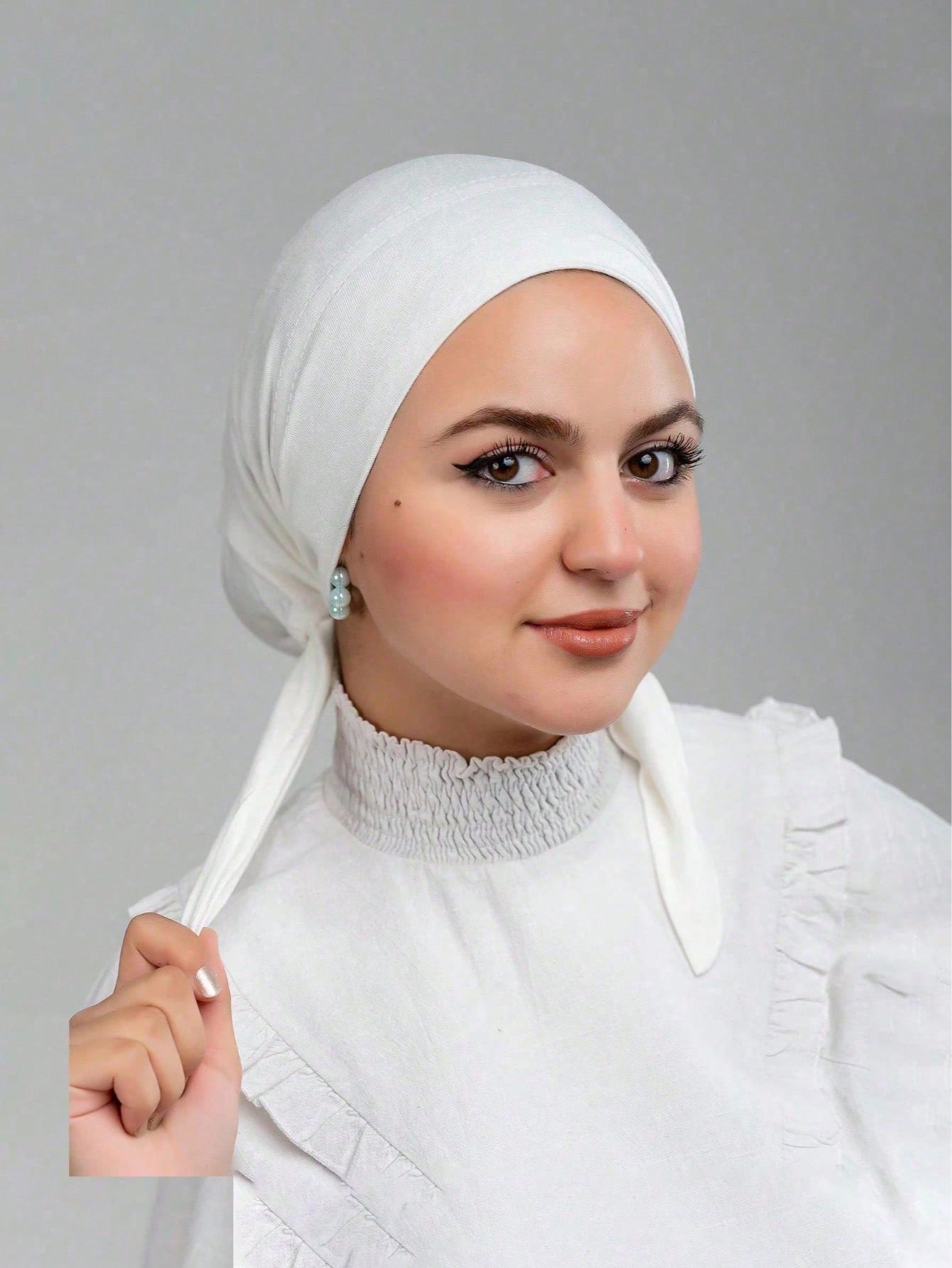 Solid Color Arabic Shawl Scarf