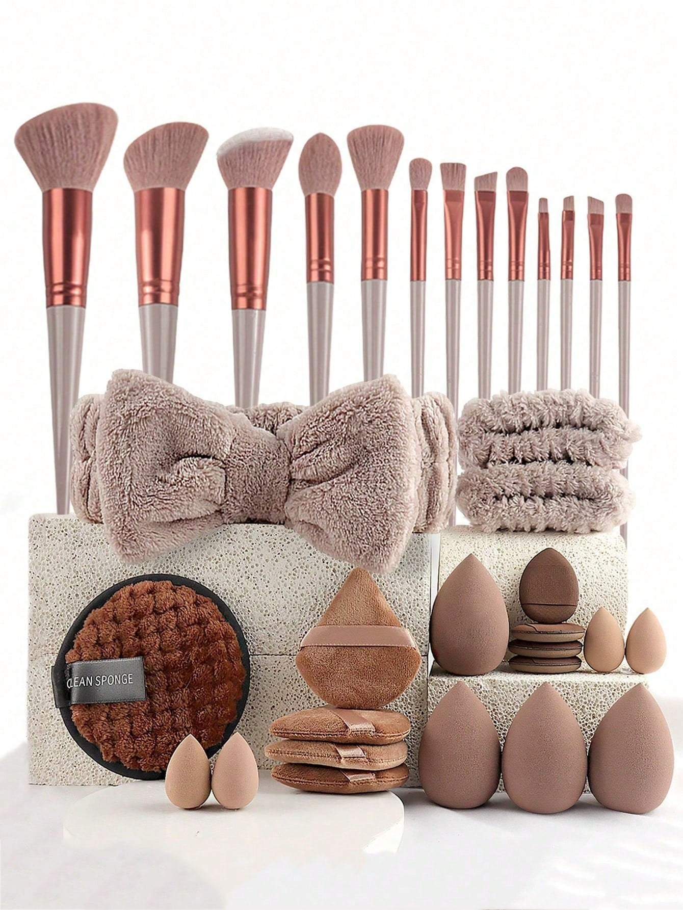 33pcs Complete Makeup Tools Set