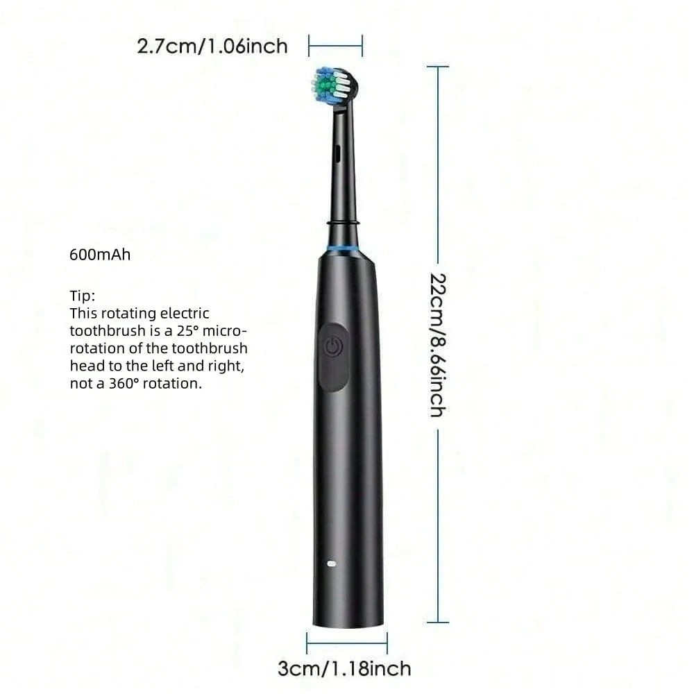 Rotating Electric Toothbrush With Modes