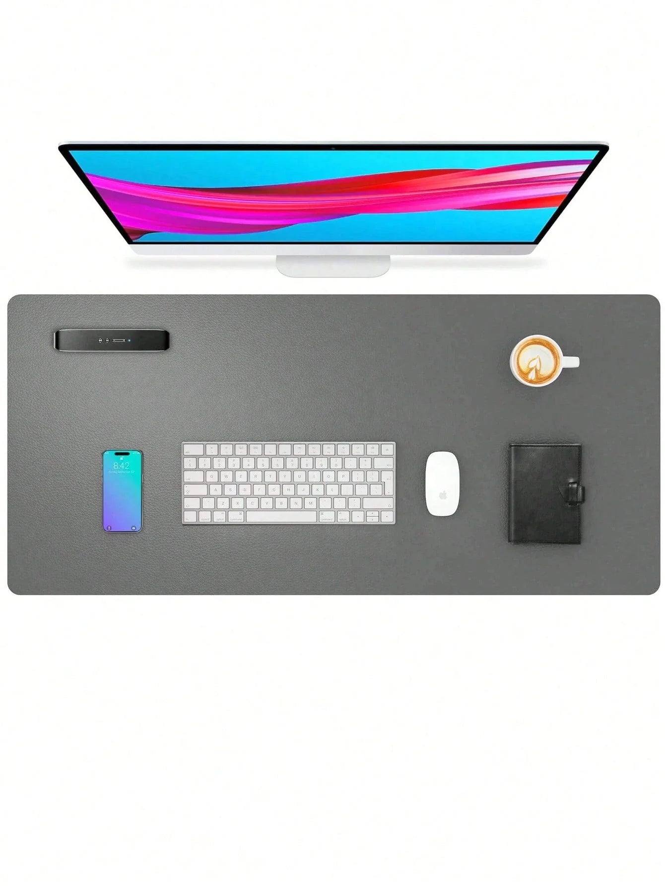 Super Large Pink Desk Pad