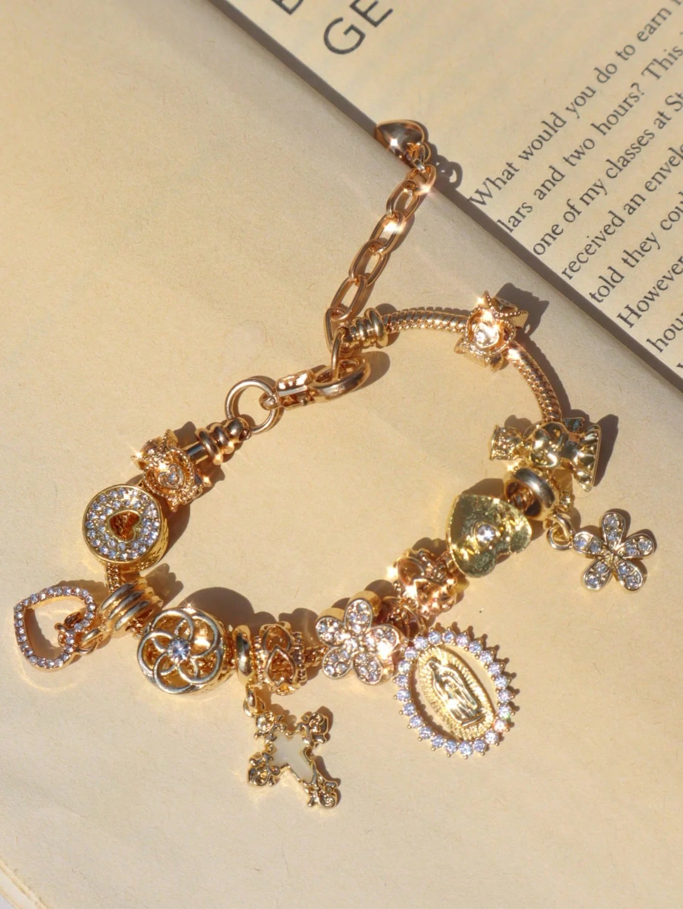 Women’s Charm Bracelet Set 4pcs