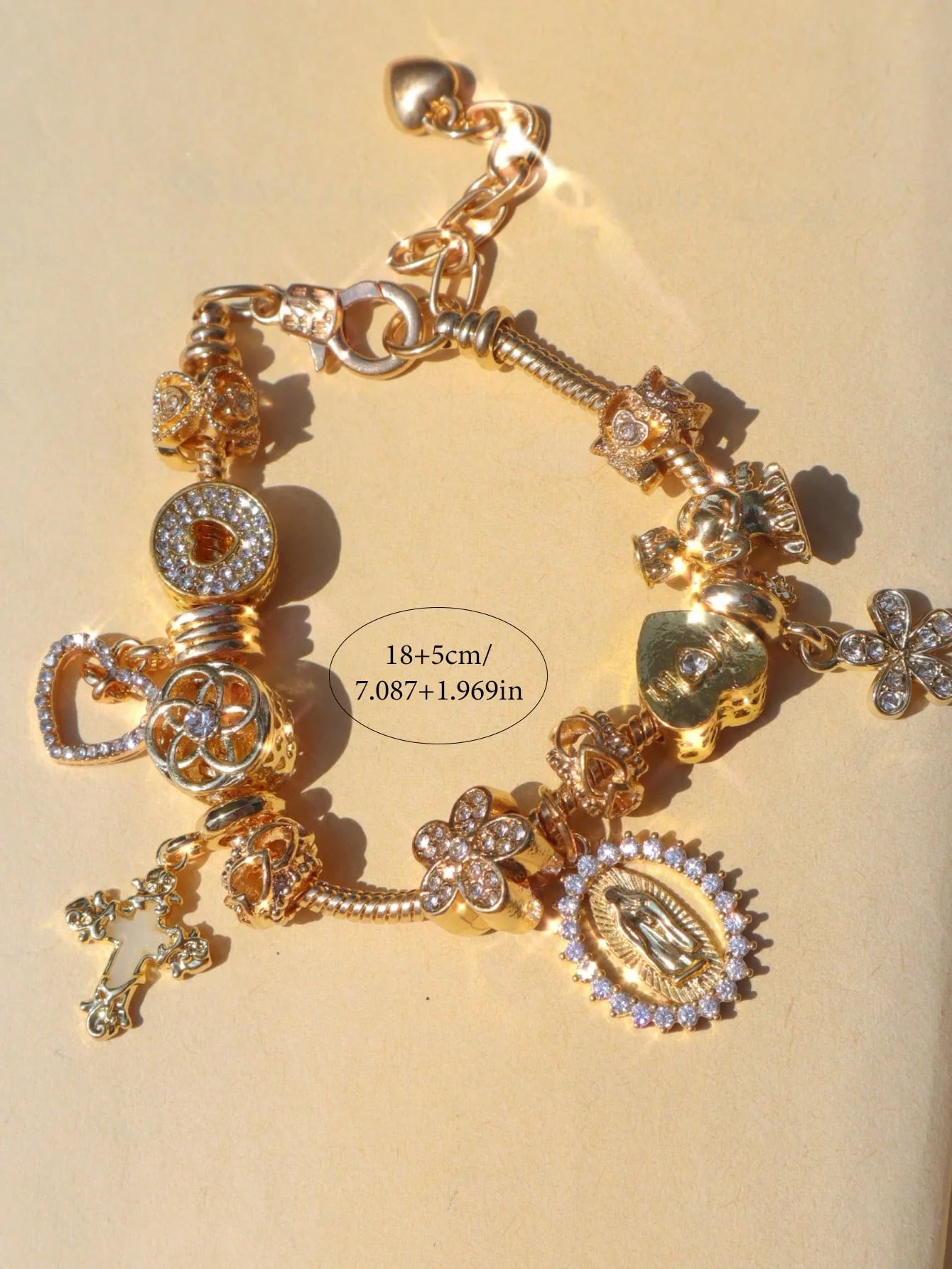 Women’s Charm Bracelet Set 4pcs
