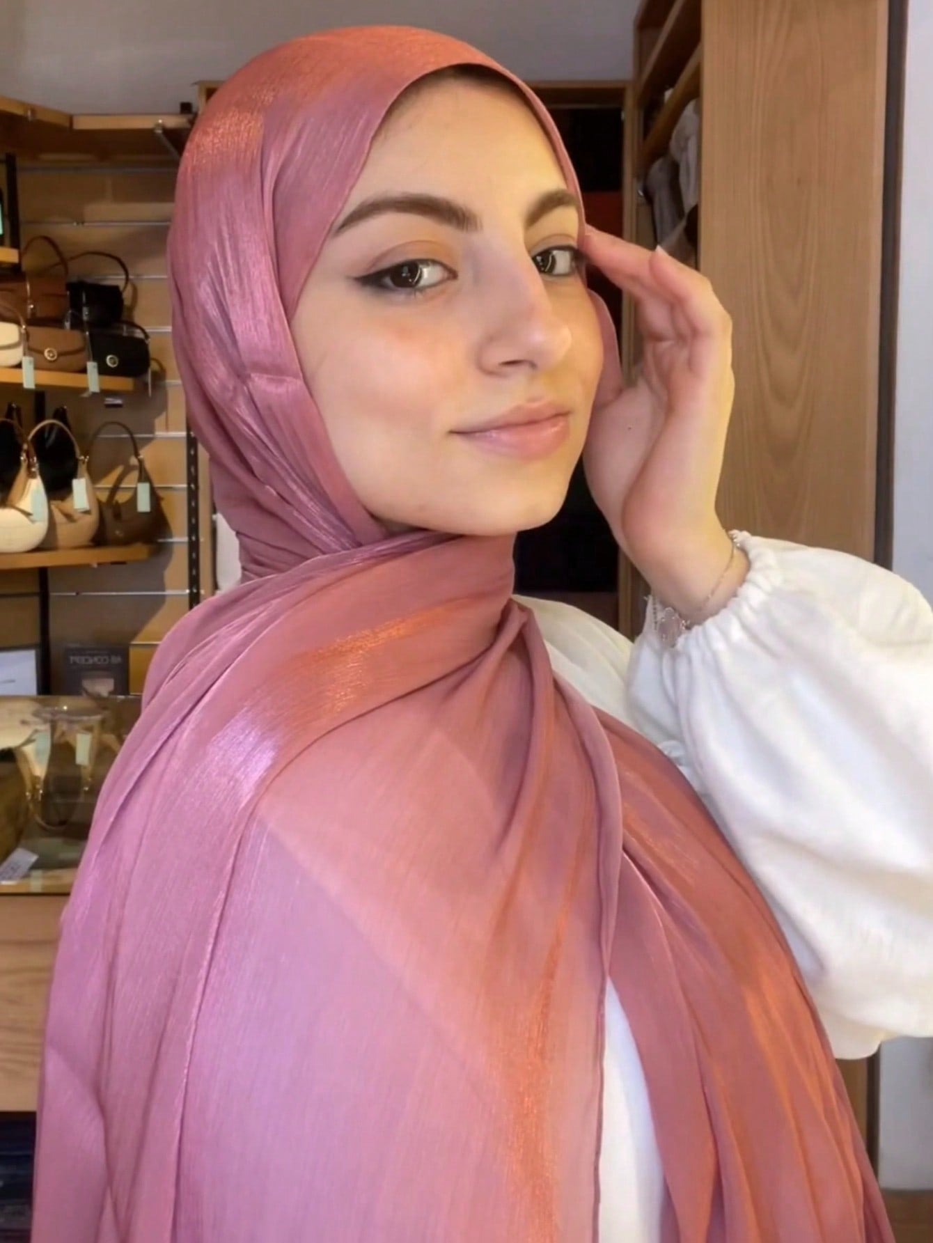 Women’s Silk Island Headscarf