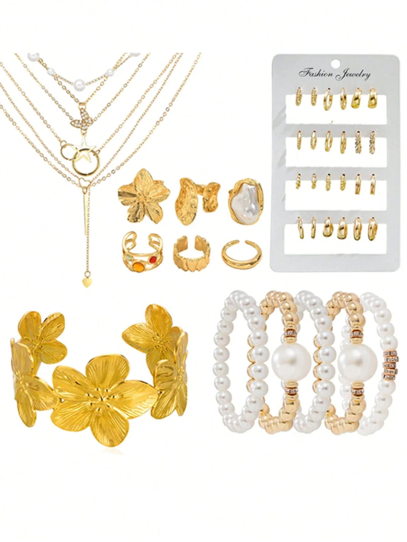 Boho Elegant Jewelry Set Collection
