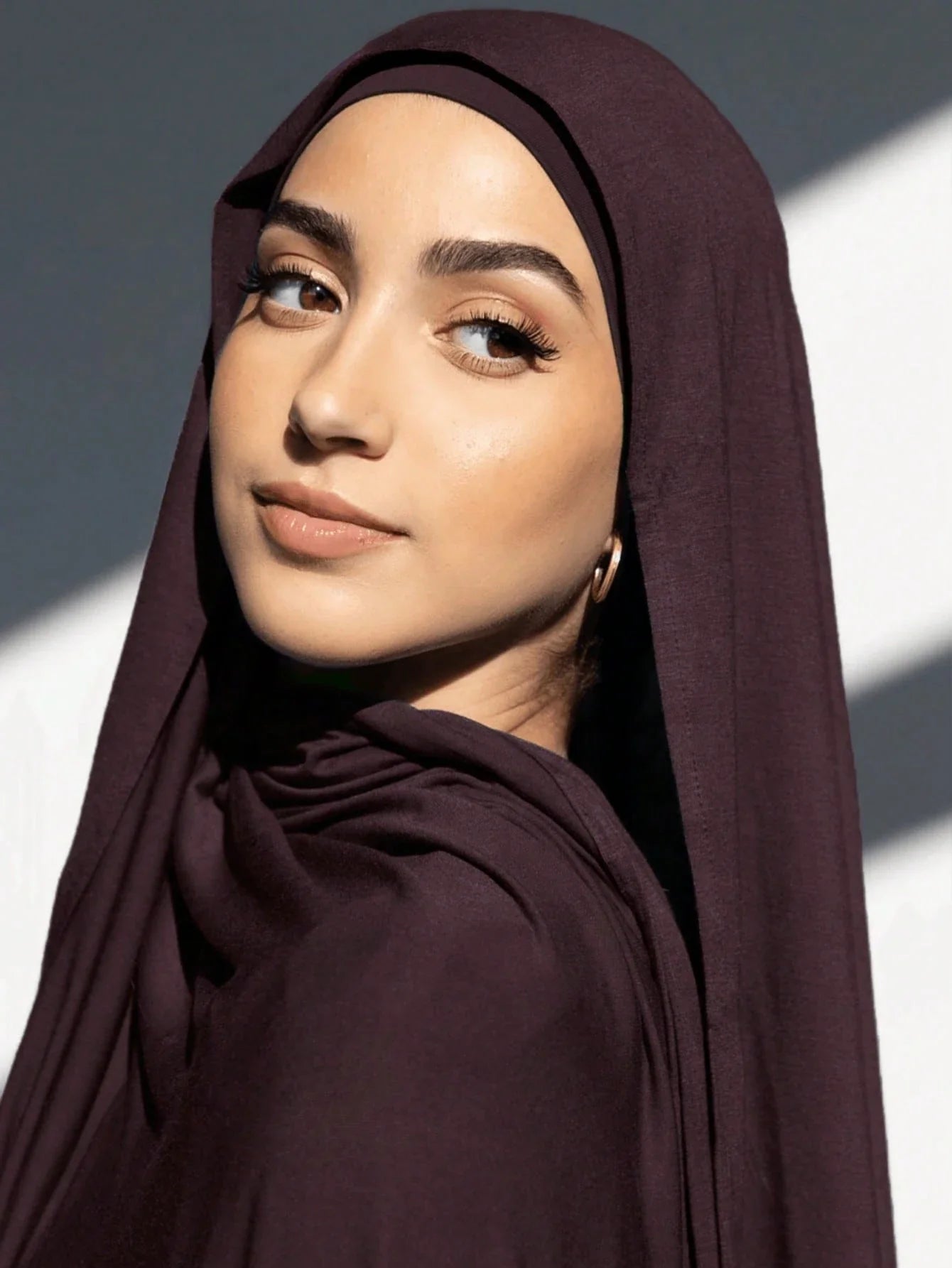 2PCS Jersey Hijab Undercap Set
