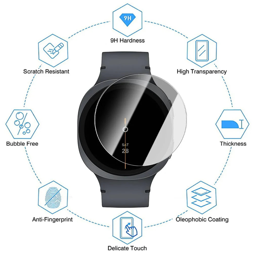 Tempered Glass Watch Protector