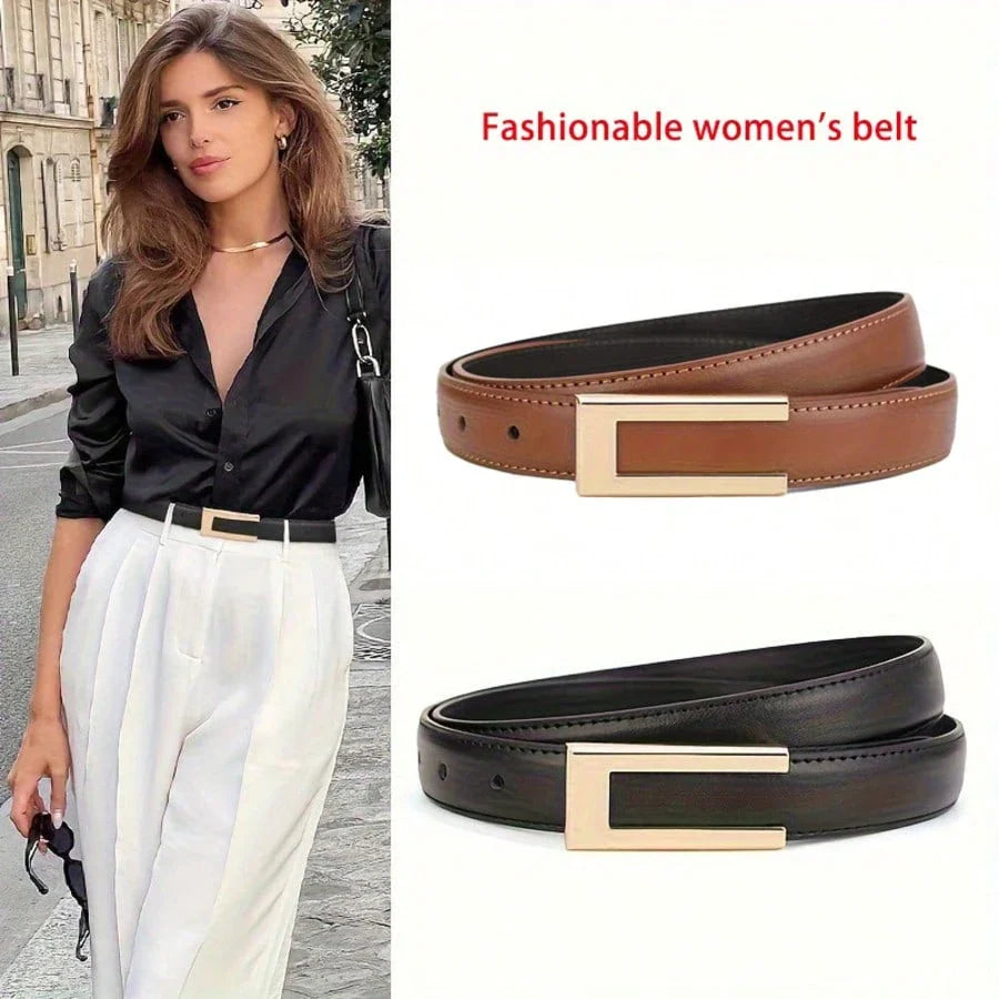 Elegant U-Shaped Alloy Belt