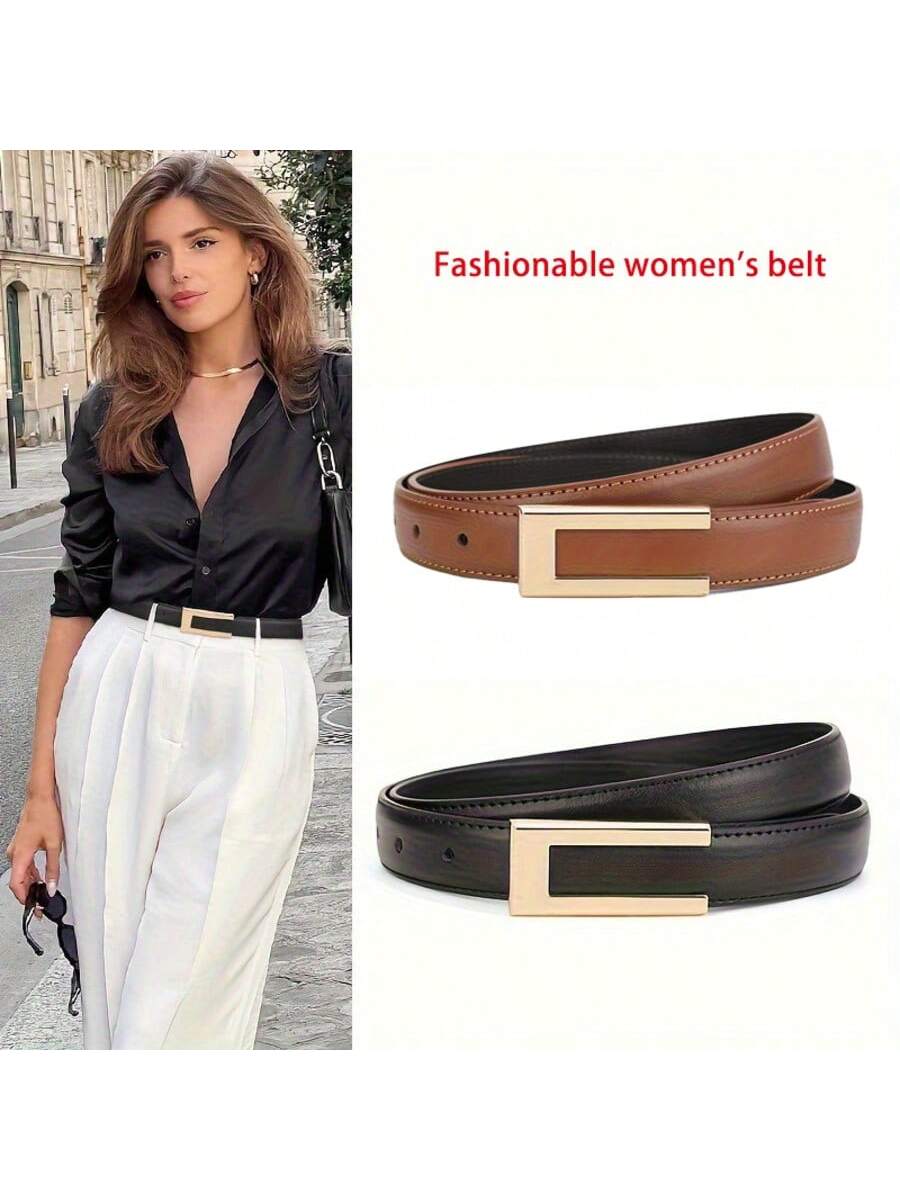 Elegant U-Shaped Alloy Belt