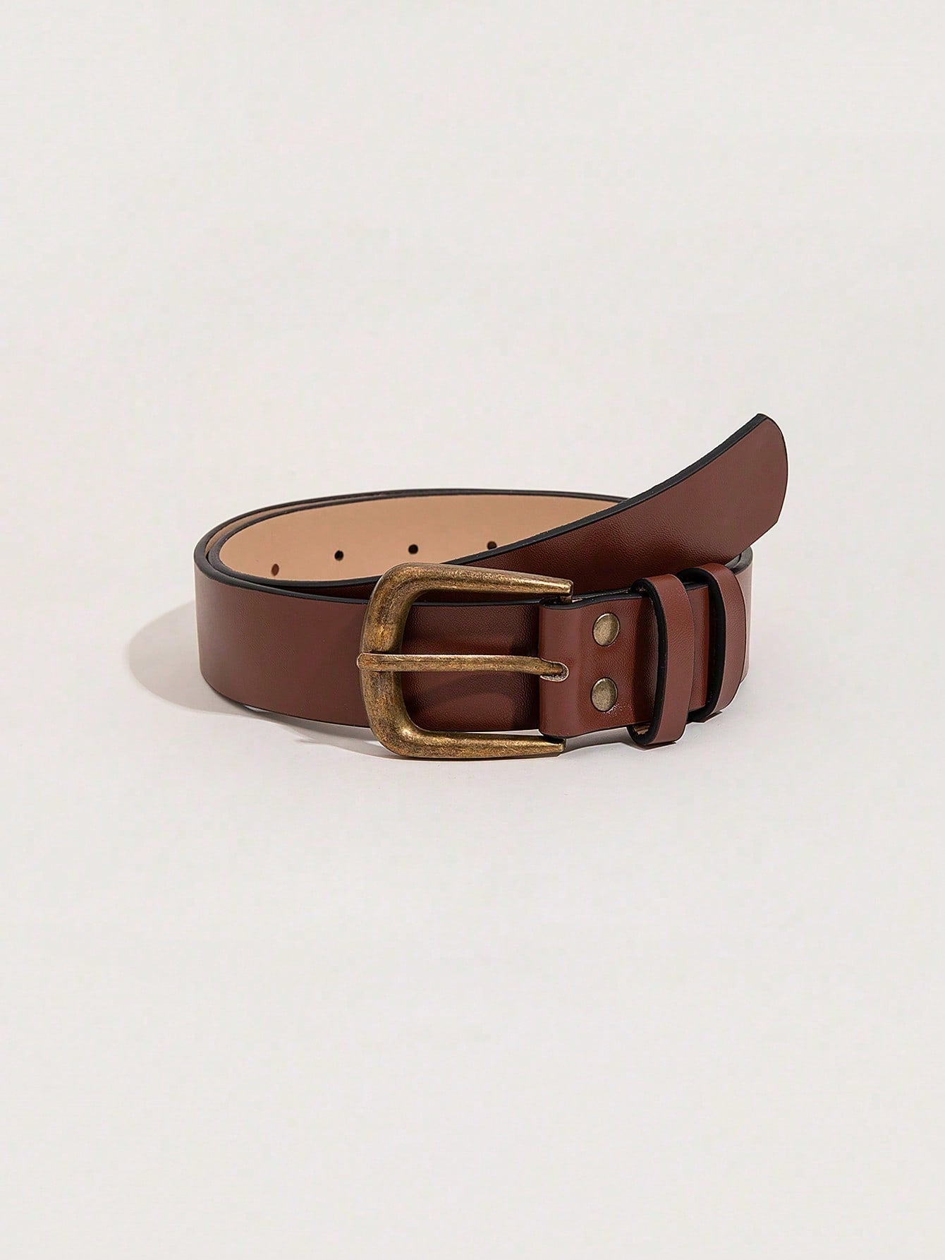 Women's Retro Square Buckle Belt