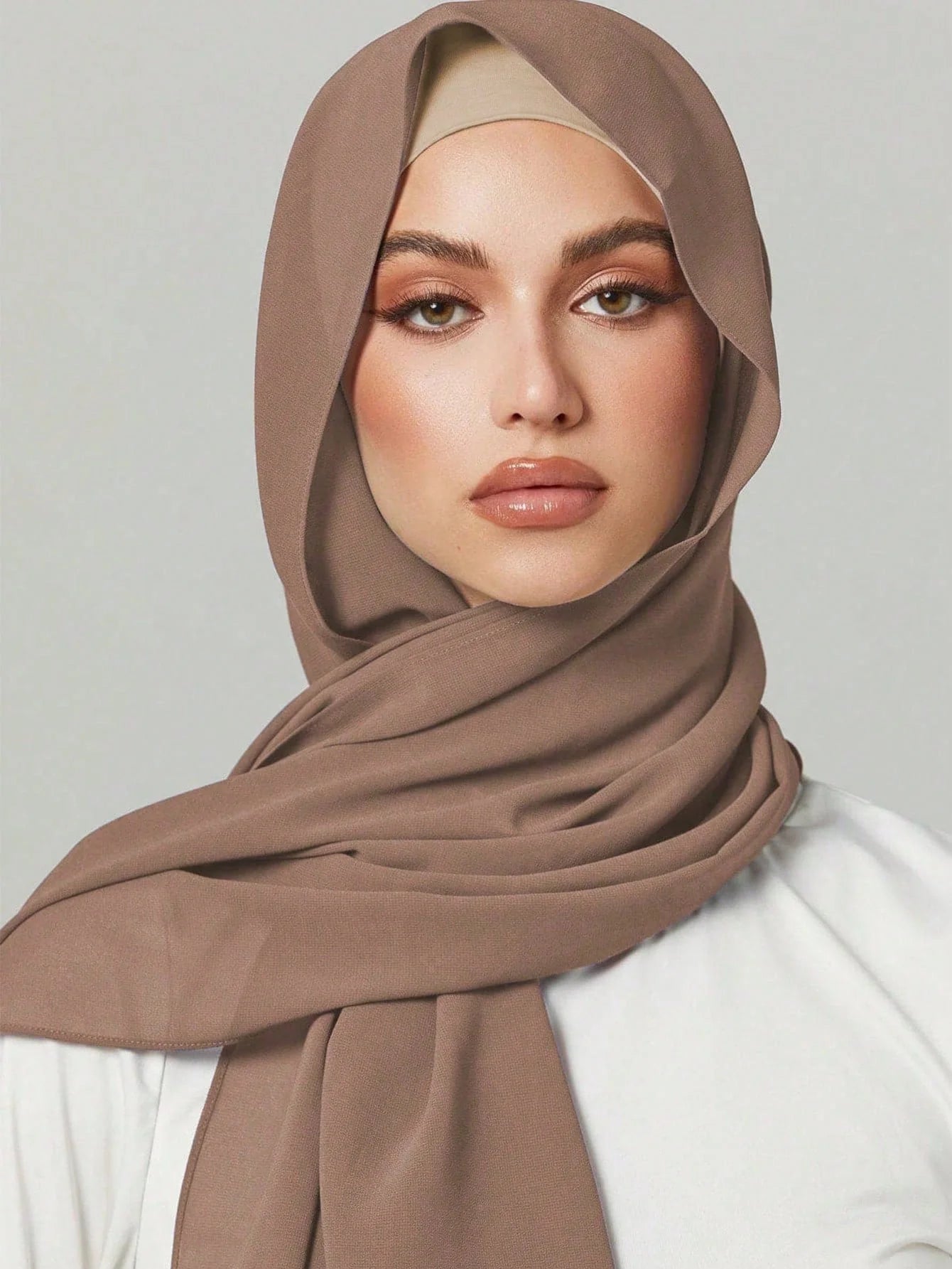 2PCS Women Turban Scarf Set