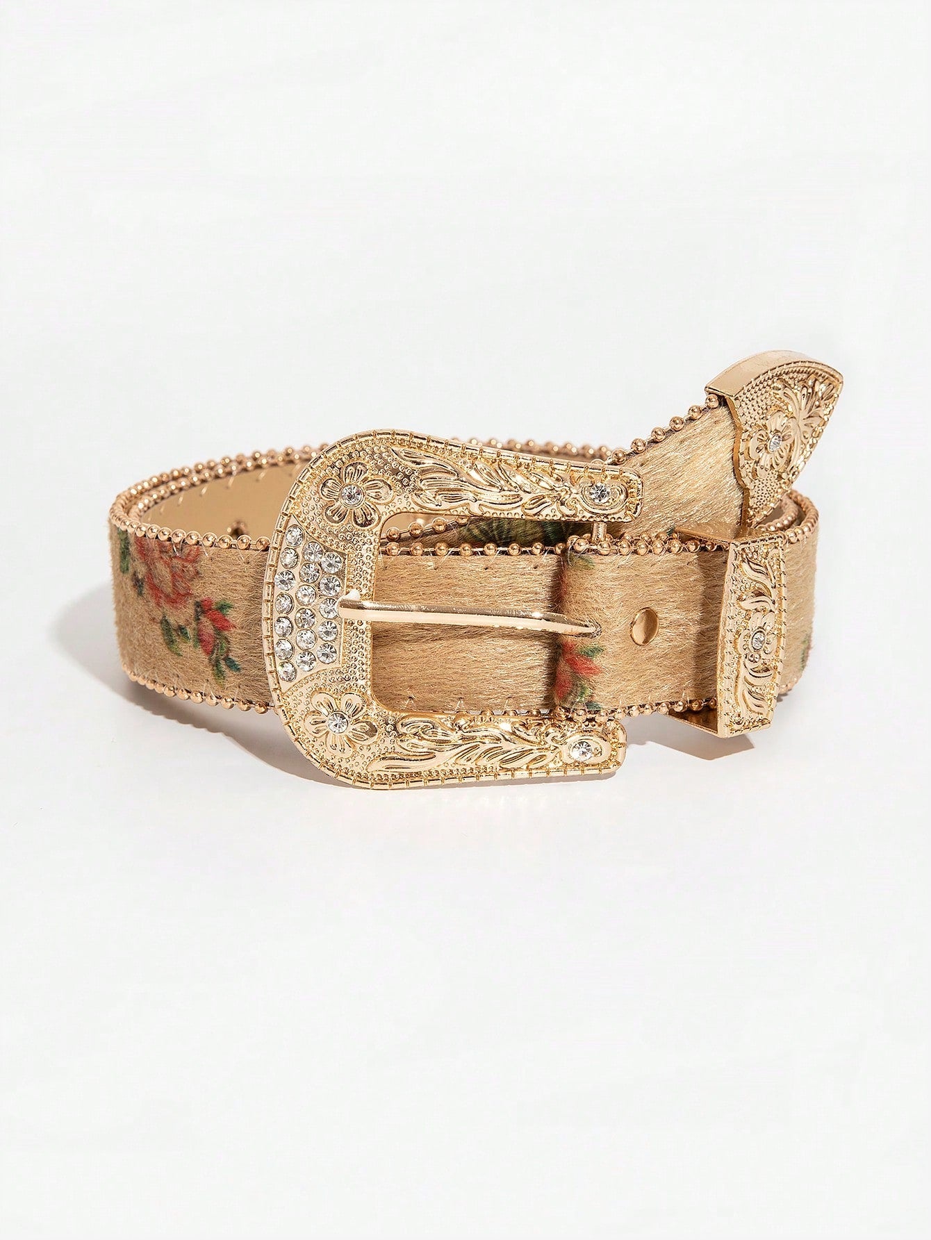 Vintage Western Bull & Dragon Belt