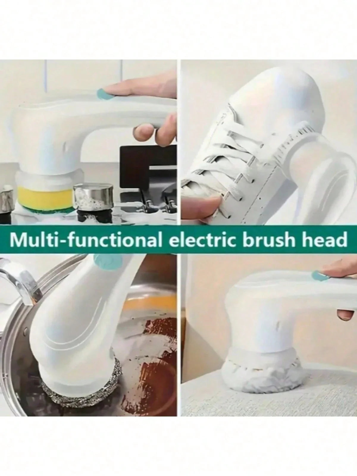 Multifunction Electric Rotating Cleaning Brush