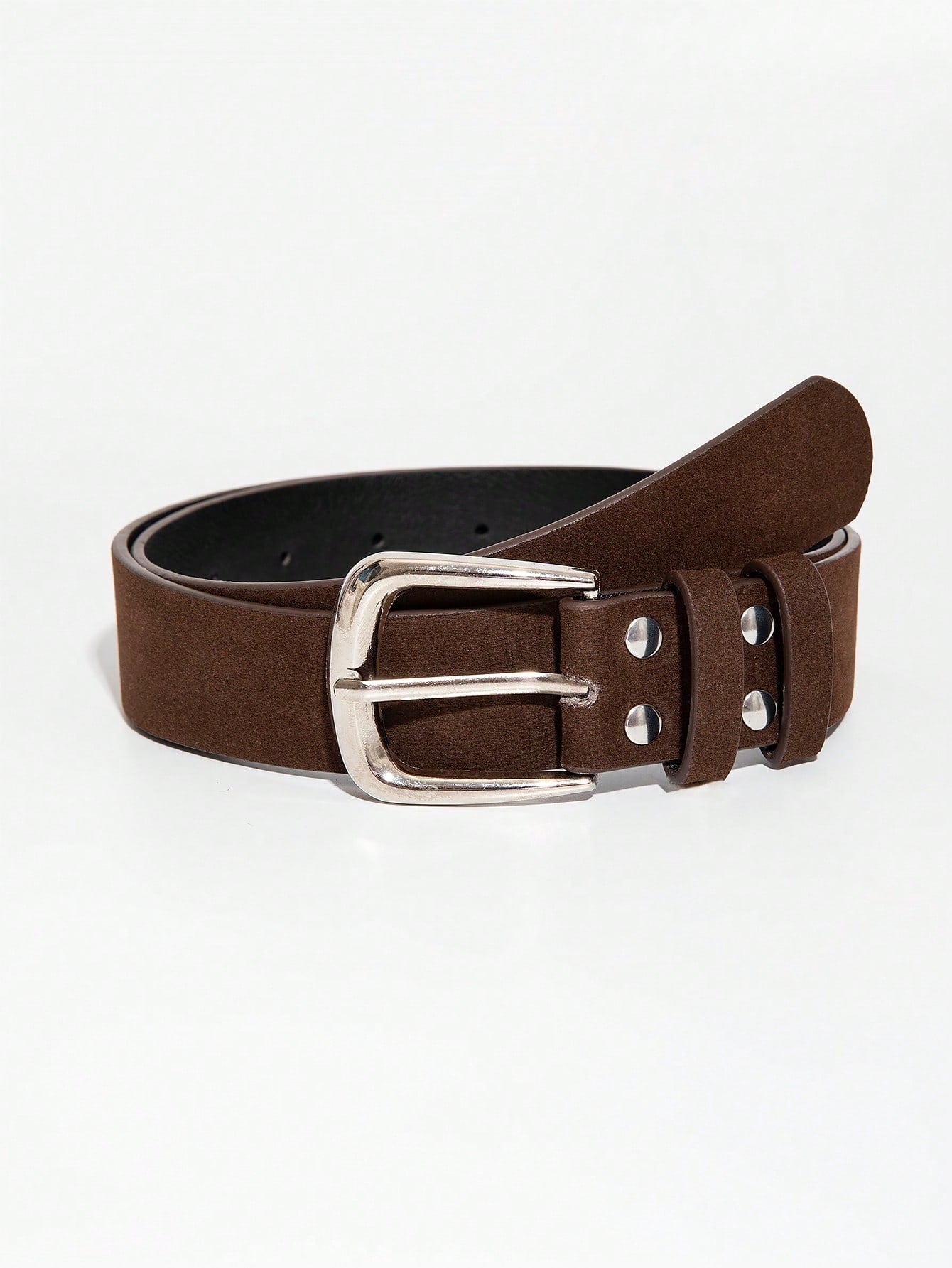 Women's Retro Square Buckle Belt