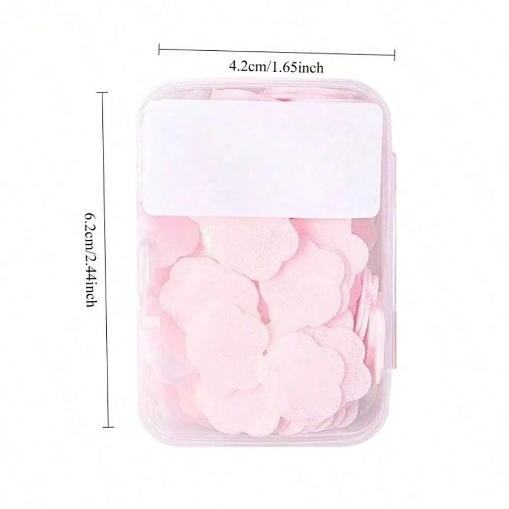 Portable Flower-Shaped Hand Sanitizer Wipes