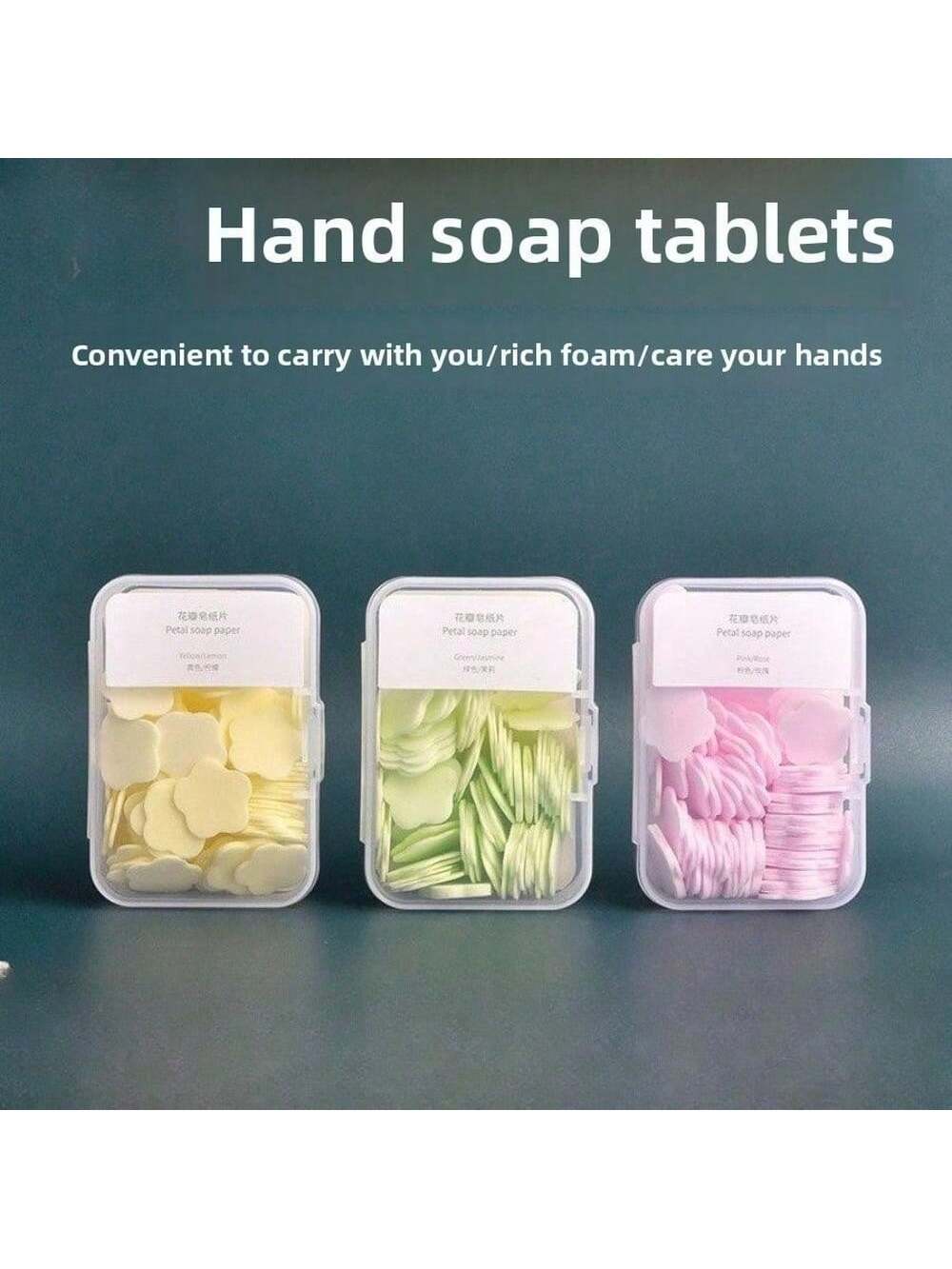 Portable Flower-Shaped Hand Sanitizer Wipes