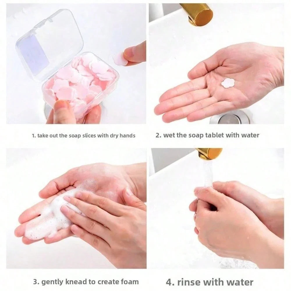 Portable Flower-Shaped Hand Sanitizer Wipes
