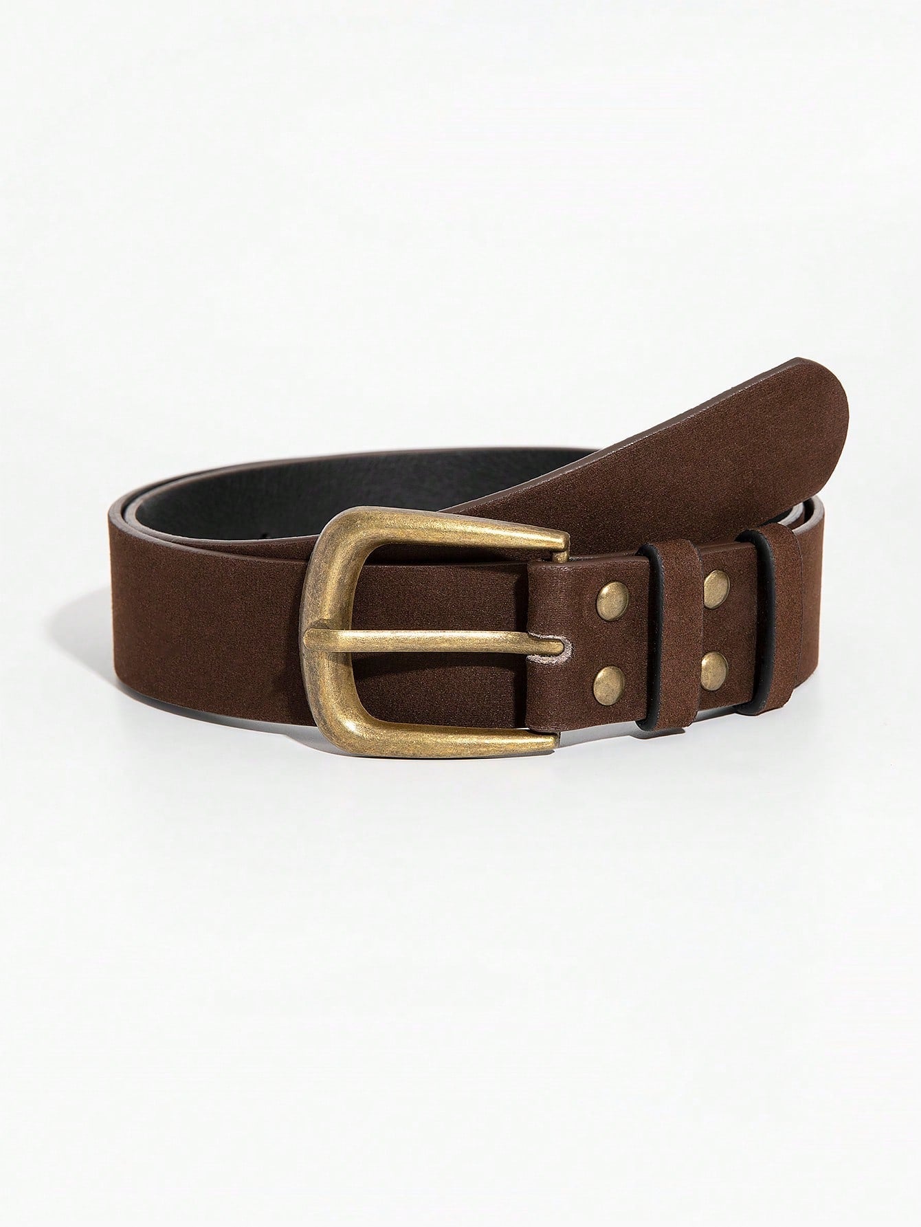 Women's Retro Square Buckle Belt