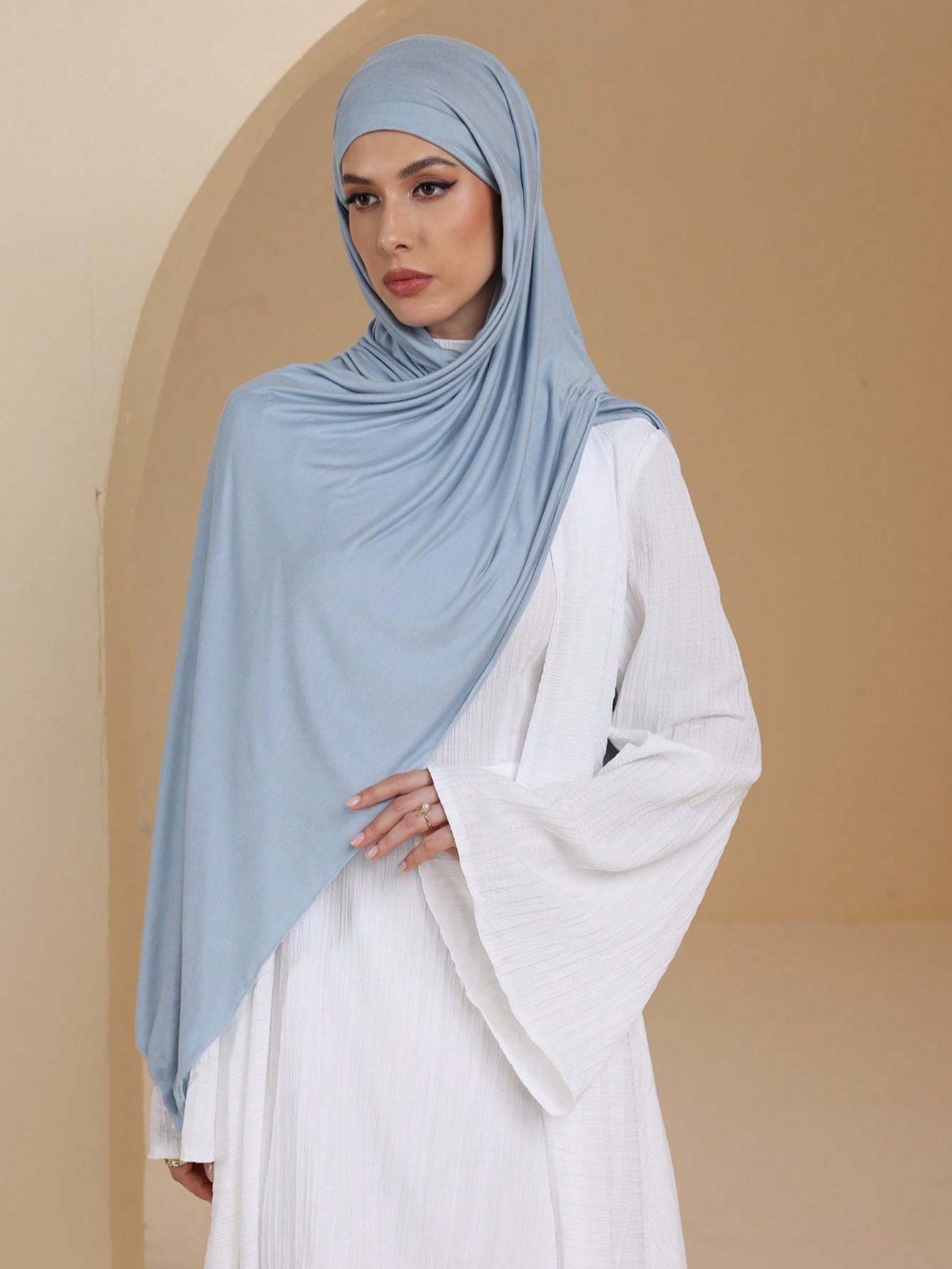 Soft Solid Color Hijab