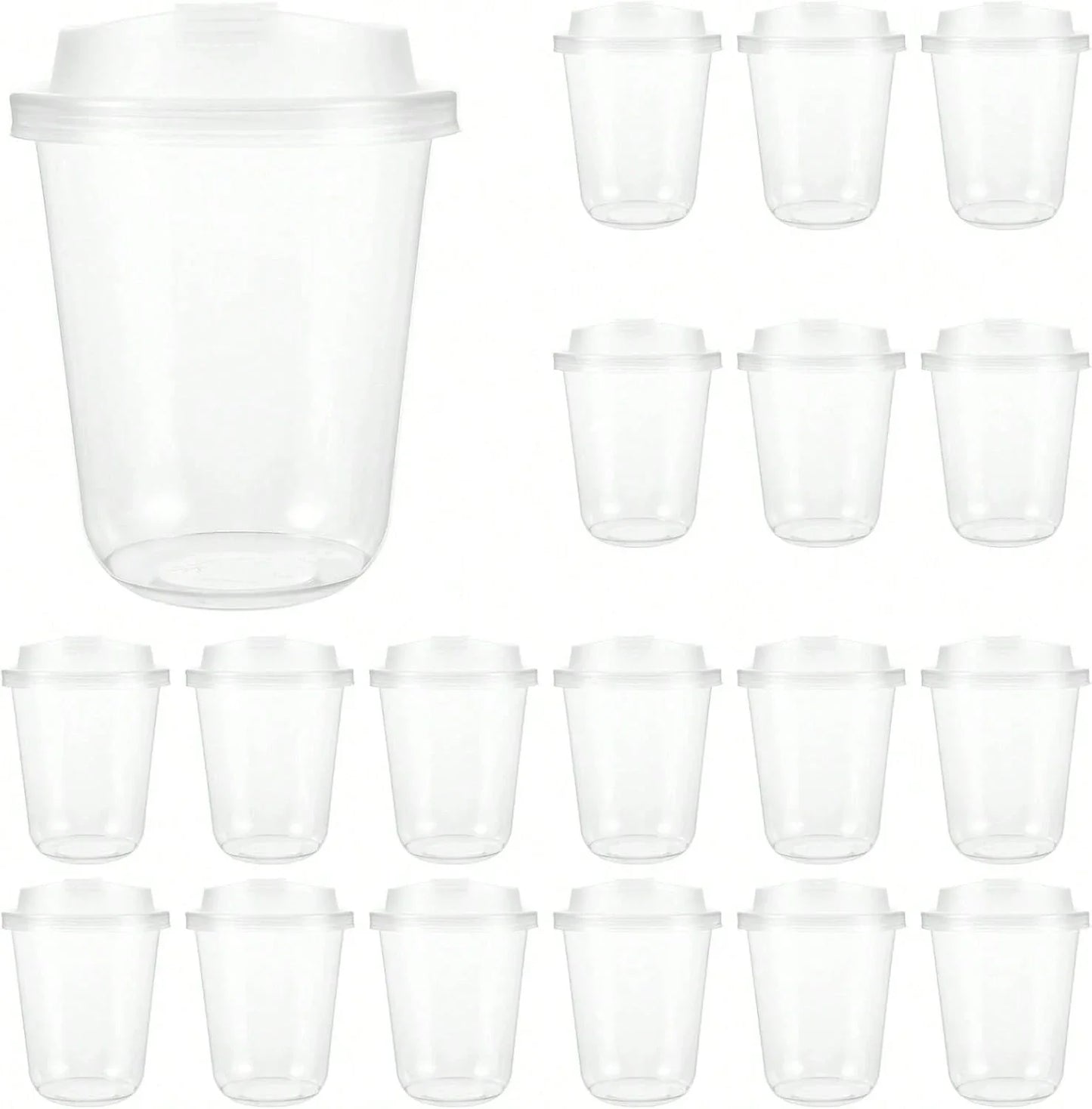 16oz Clear Iced Coffee Cups