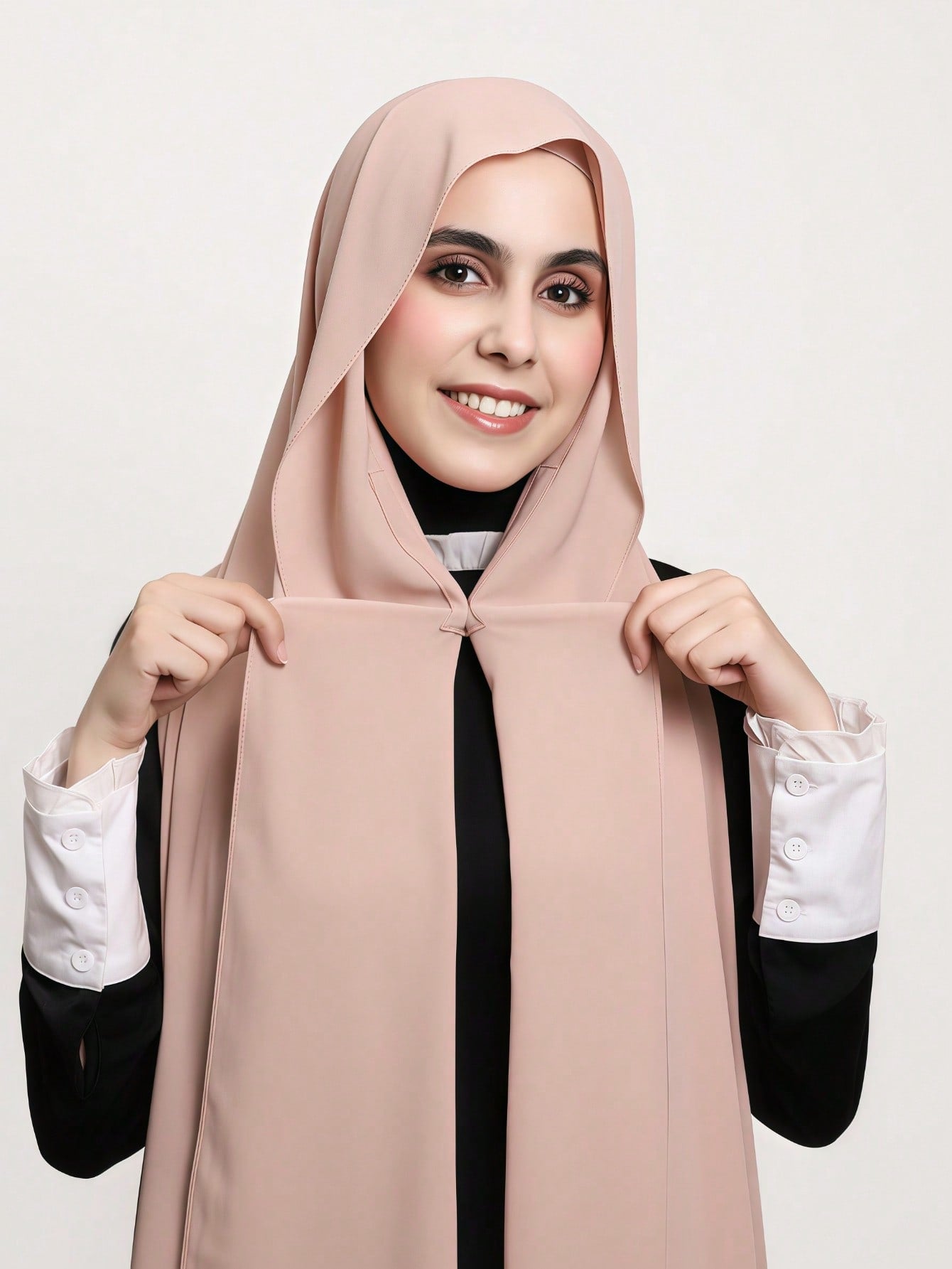 3-in-1 Instant Chiffon Hijab