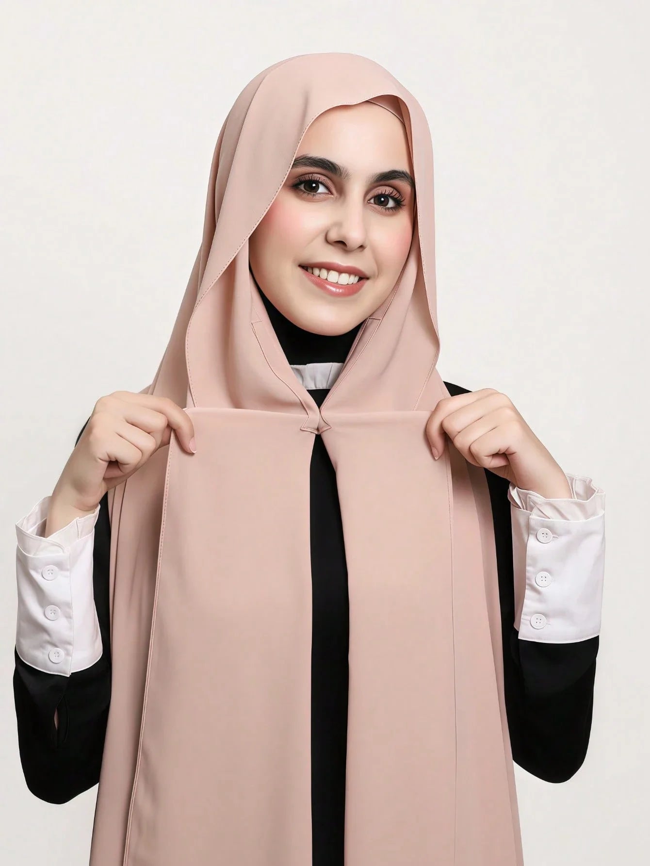 3-in-1 Instant Chiffon Hijab