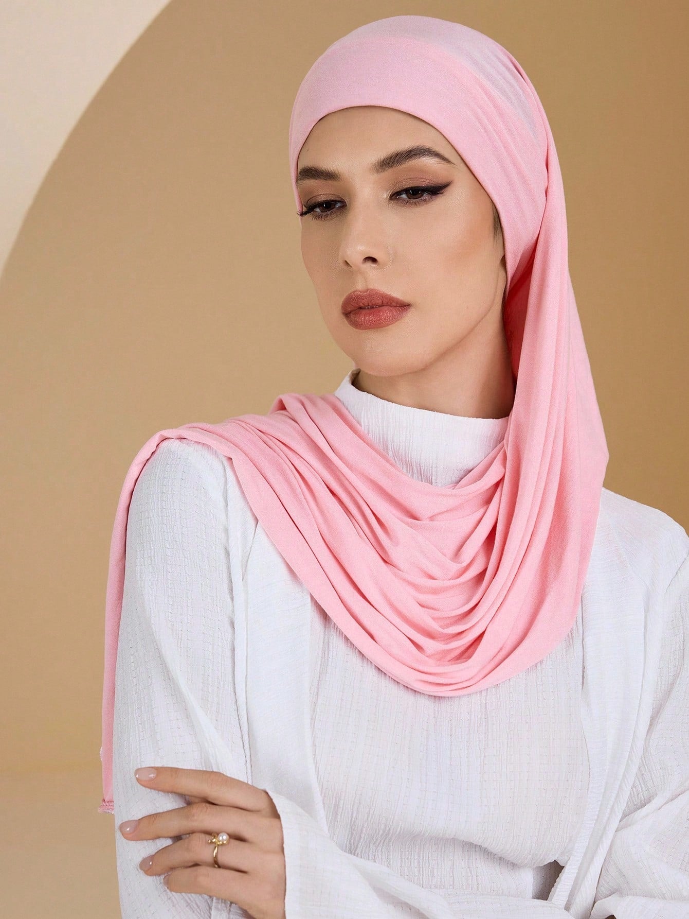 Soft Solid Color Hijab