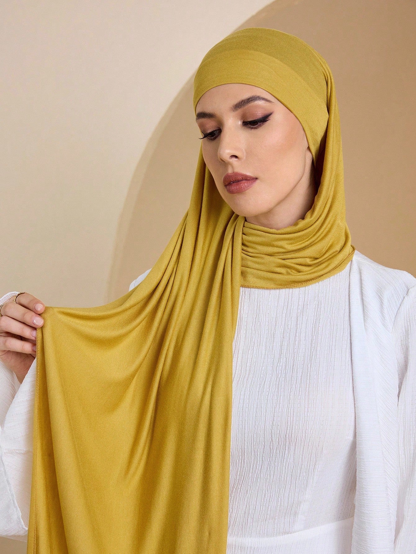 Soft Solid Color Hijab