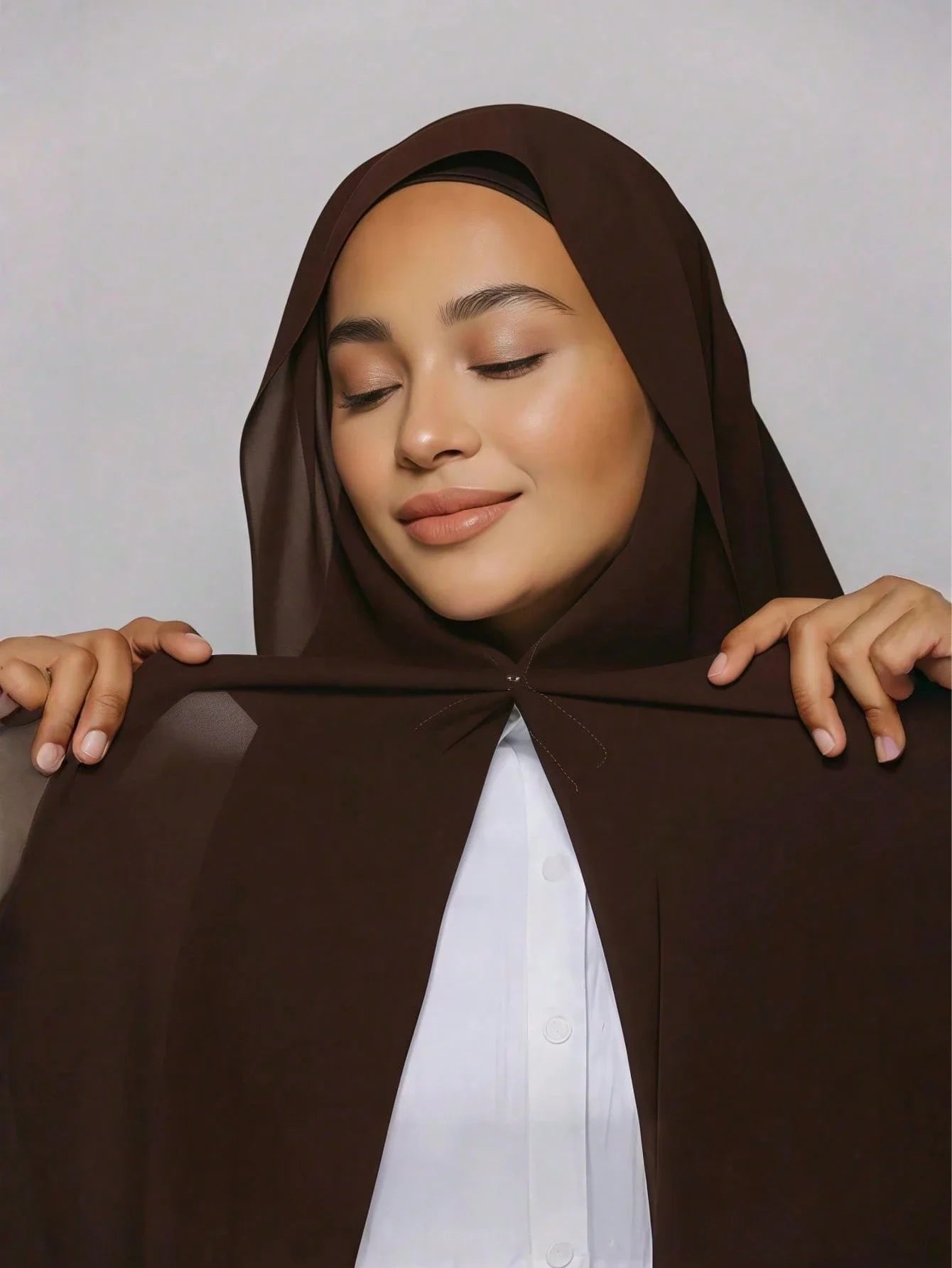 3-in-1 Instant Chiffon Hijab