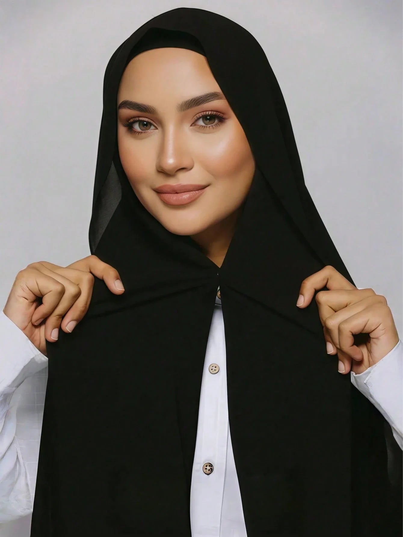 3-in-1 Instant Chiffon Hijab