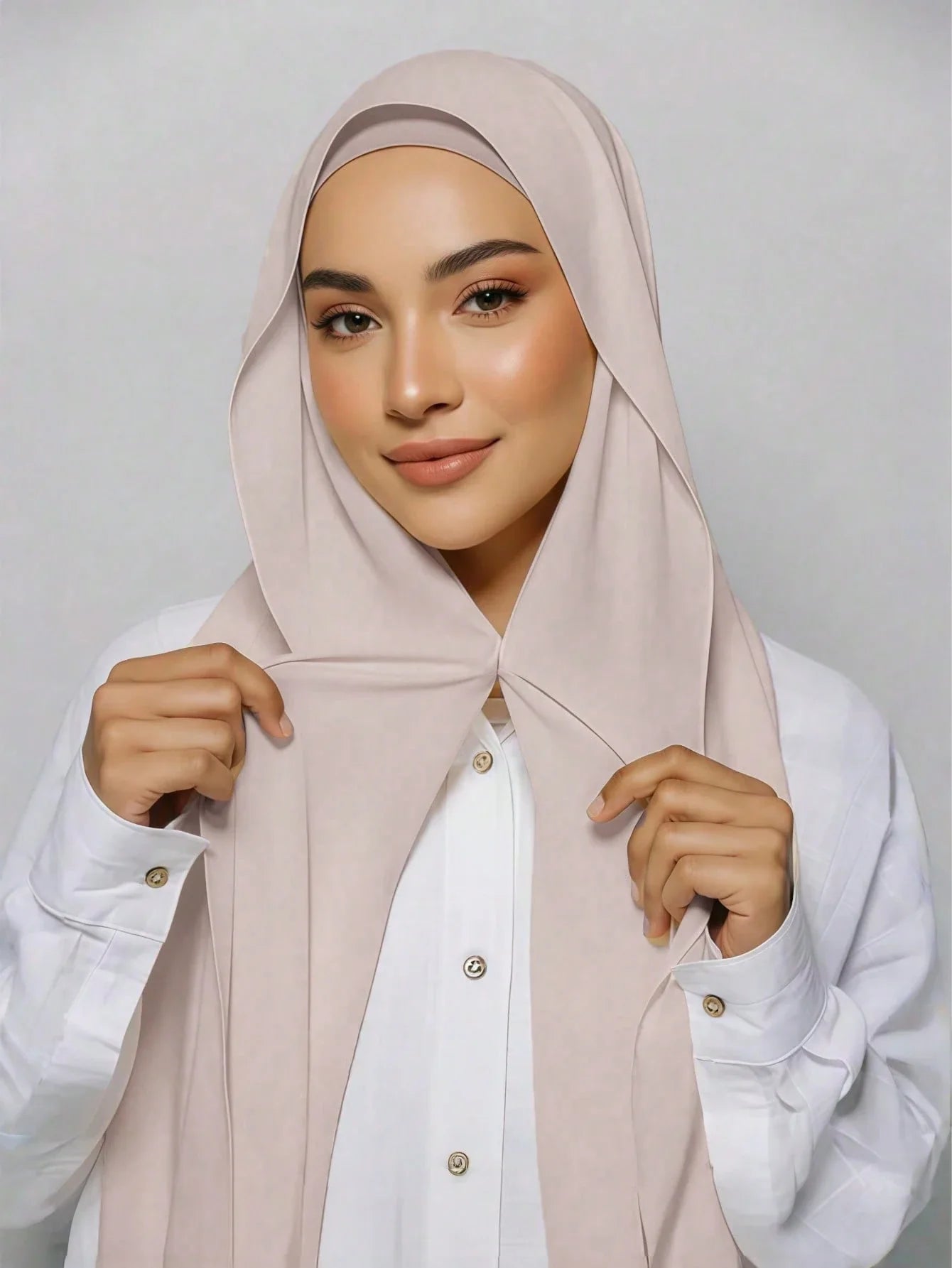 3-in-1 Instant Chiffon Hijab