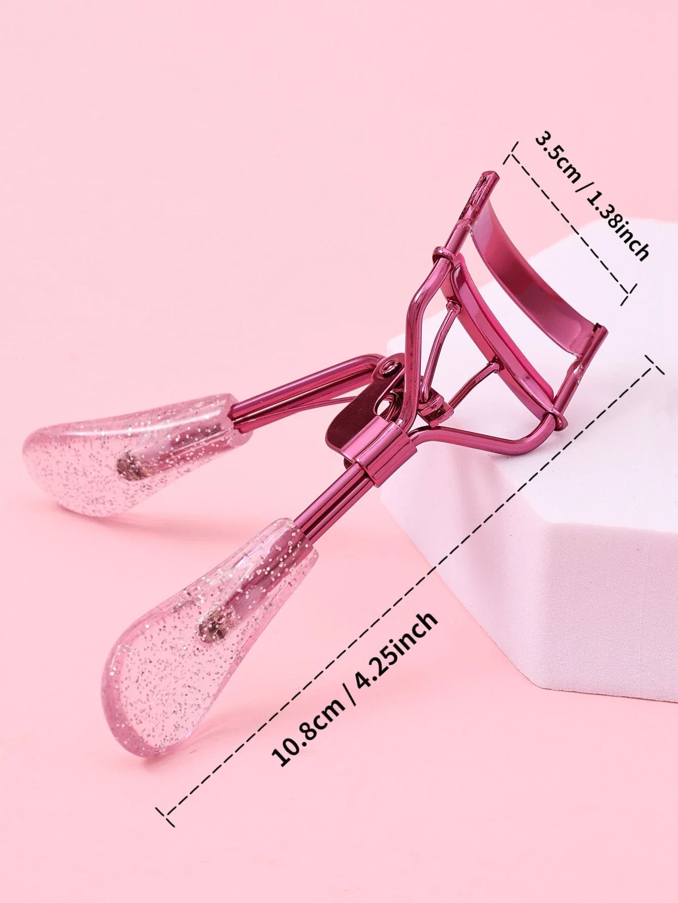 Stainless Steel Glitter Eyelash Curler