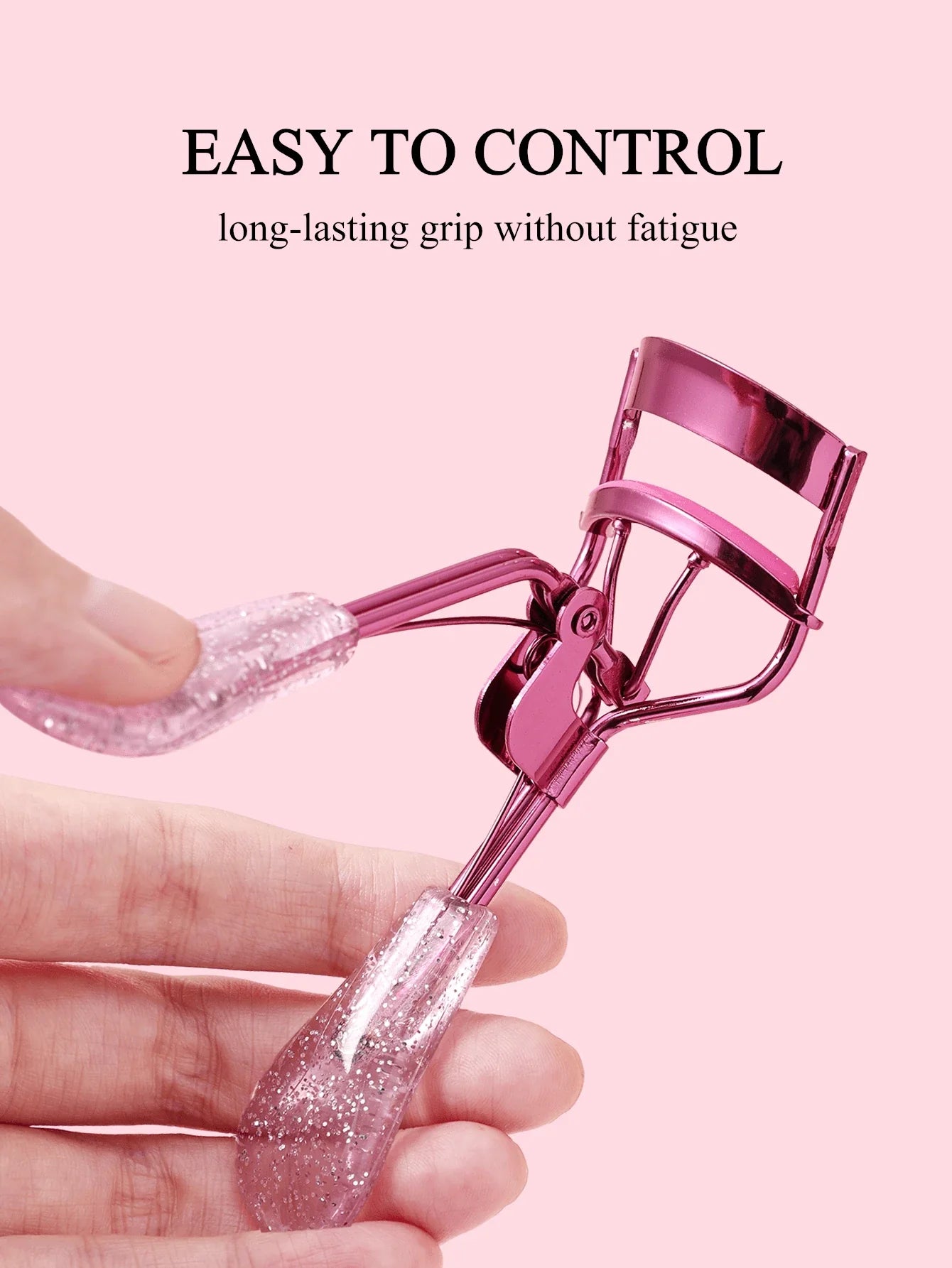 Stainless Steel Glitter Eyelash Curler