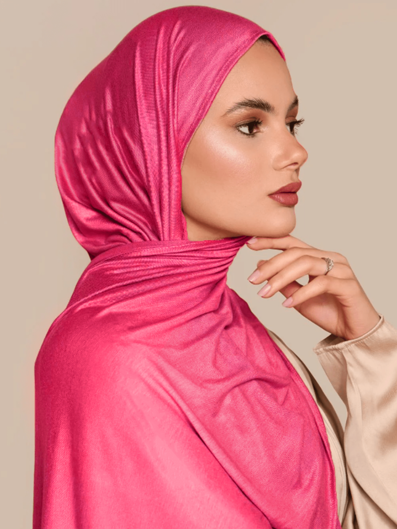 Large Elegant Women Hijab Scarf