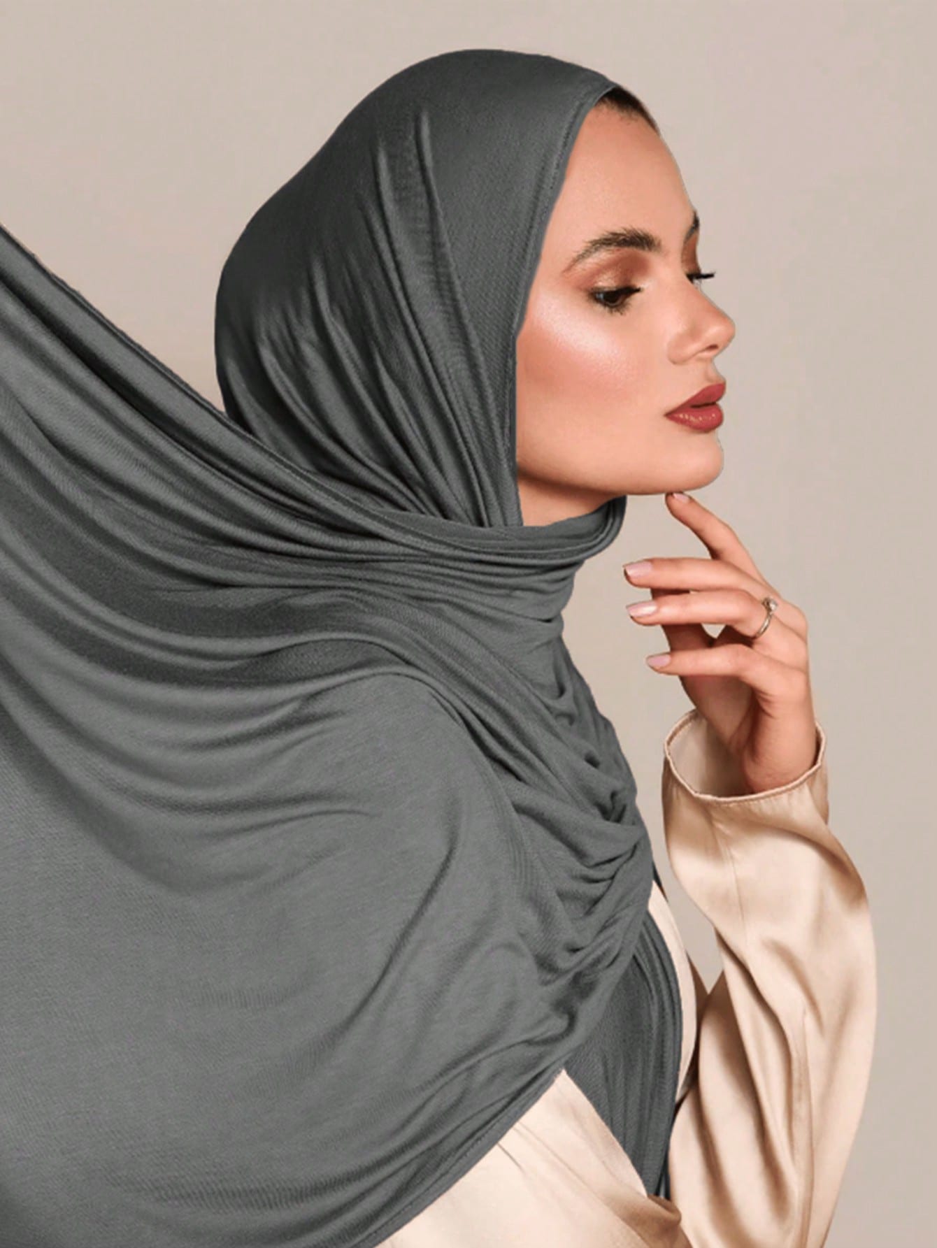 Large Elegant Women Hijab Scarf