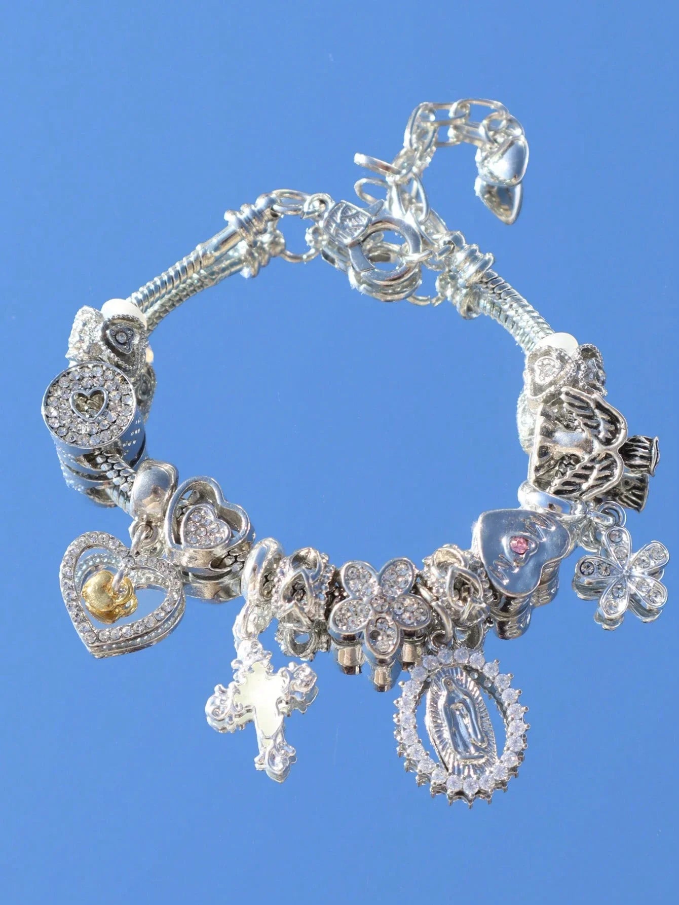 Women’s Charm Bracelet Set 4pcs