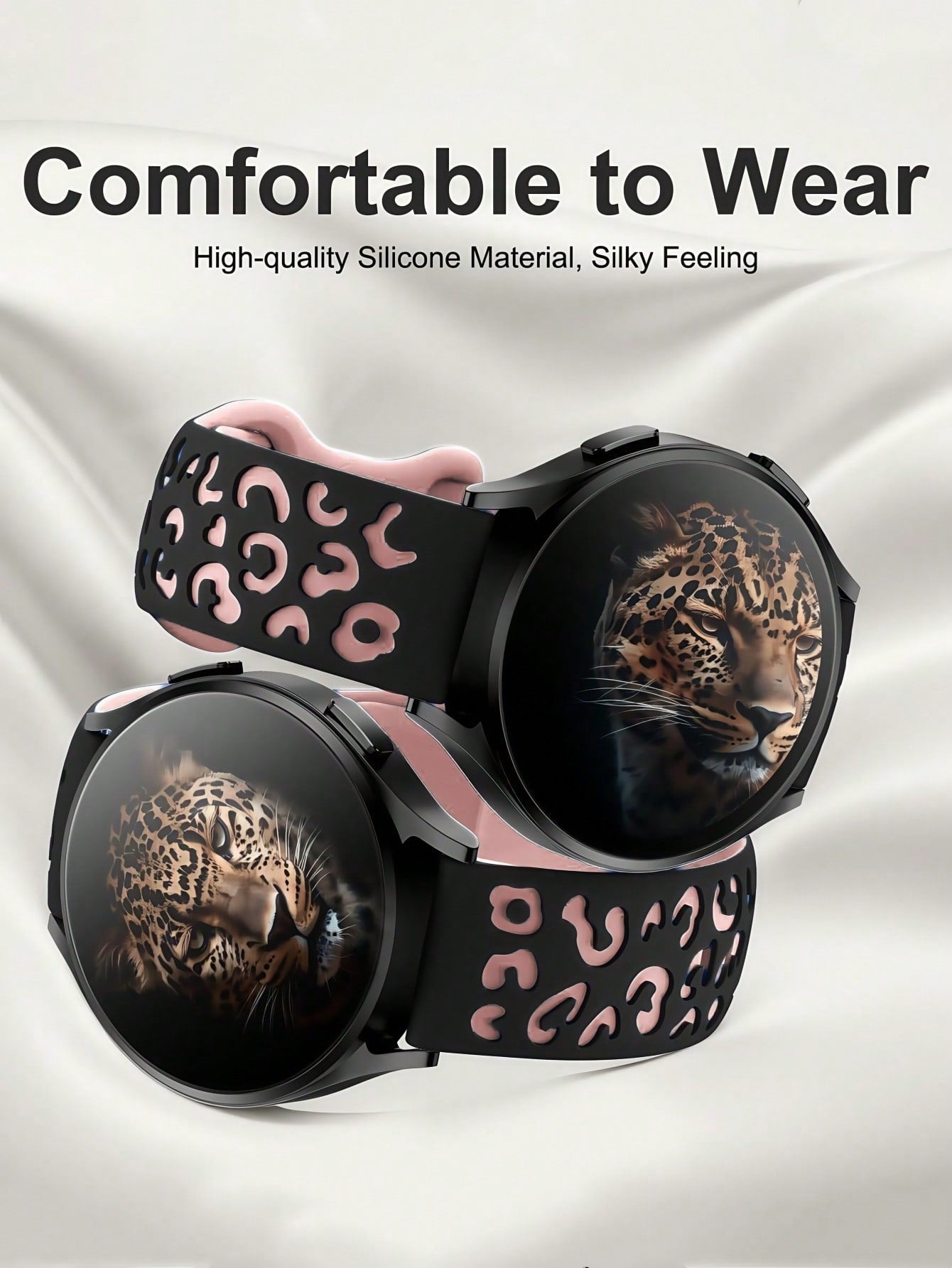 Floral Silicone Galaxy Watch Band