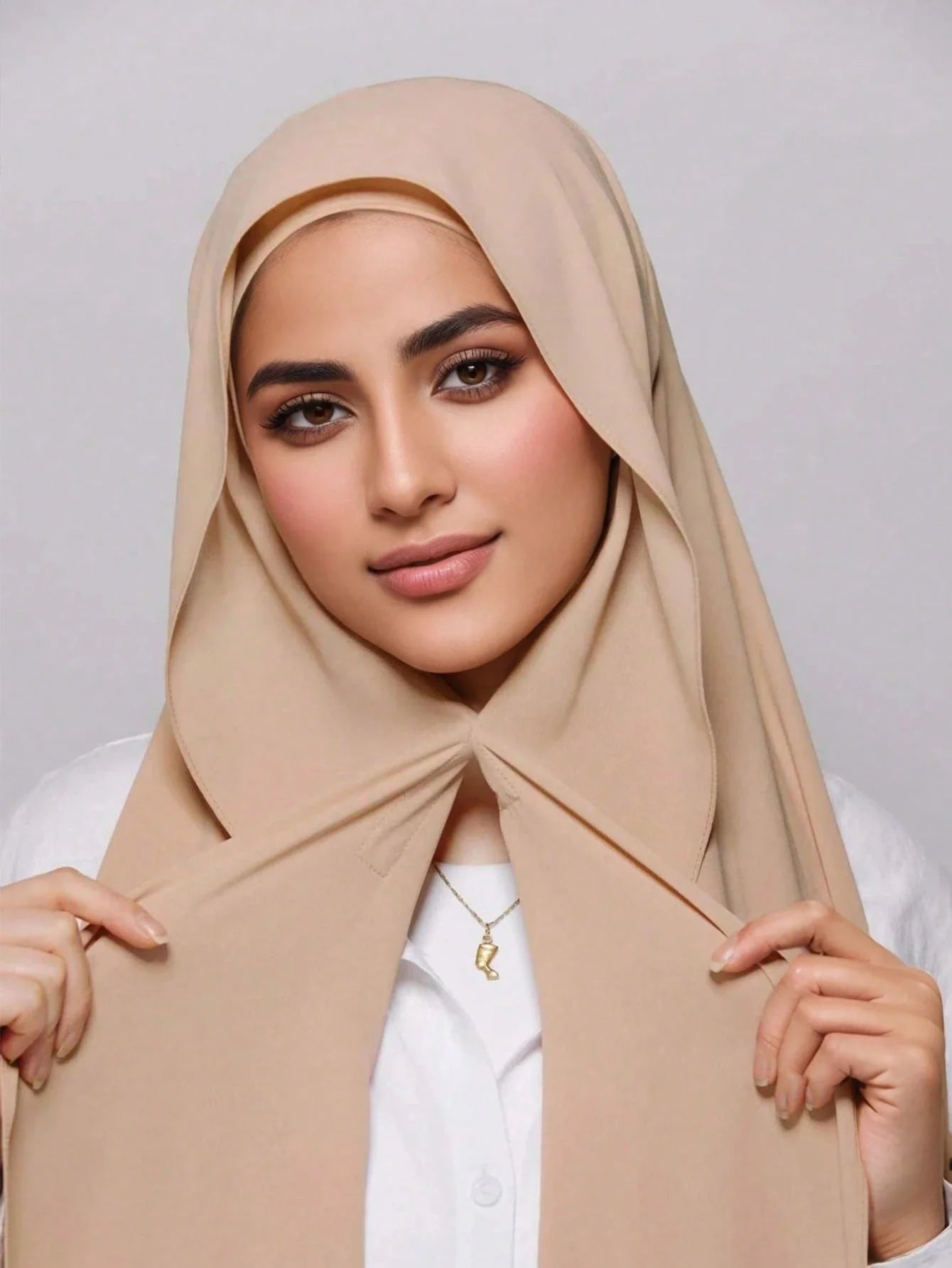 FADZOYLE Magnetic Chiffon Instant Hijab