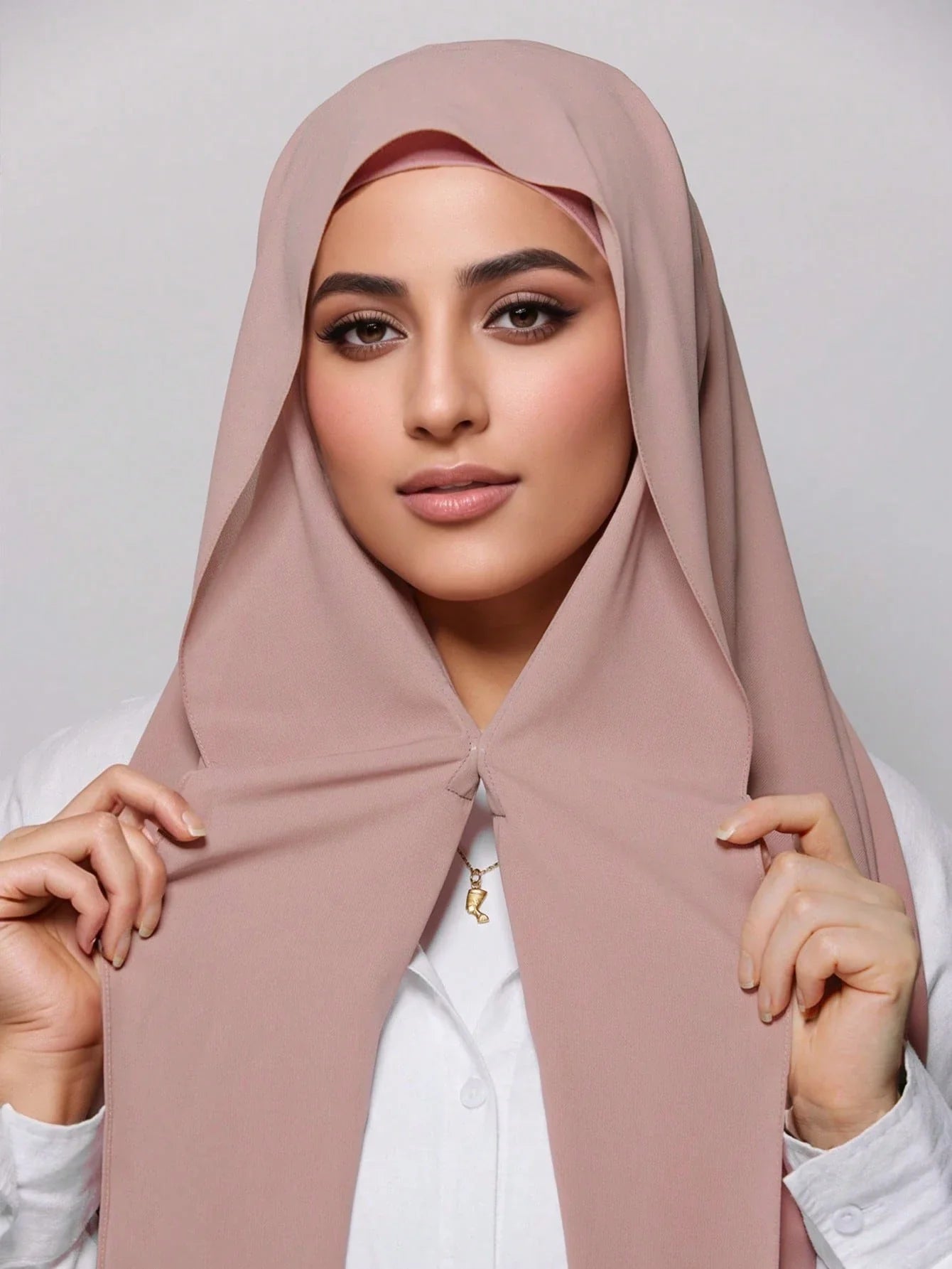 FADZOYLE Magnetic Chiffon Instant Hijab