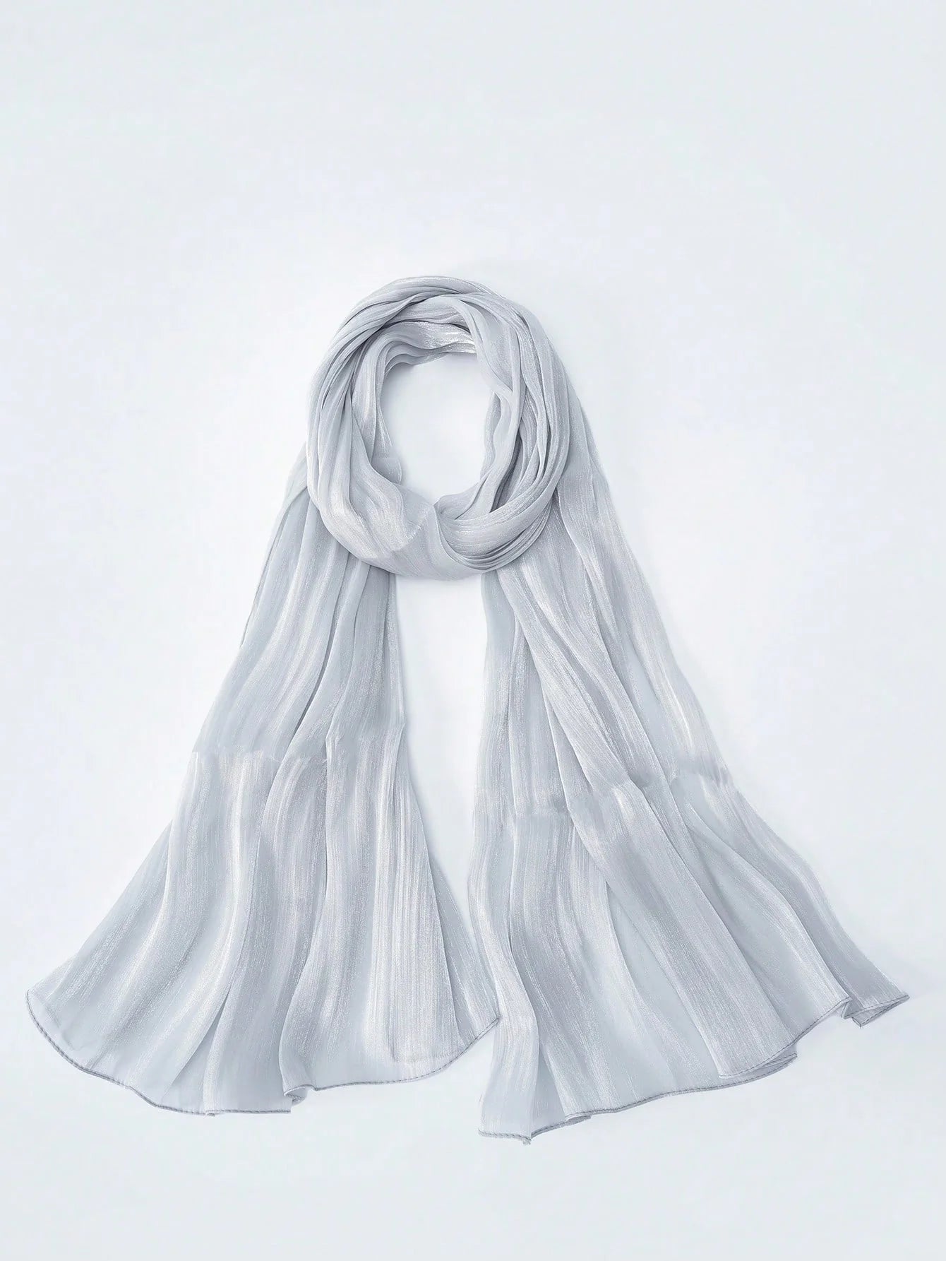 Basic Solid Color Silk Hijab