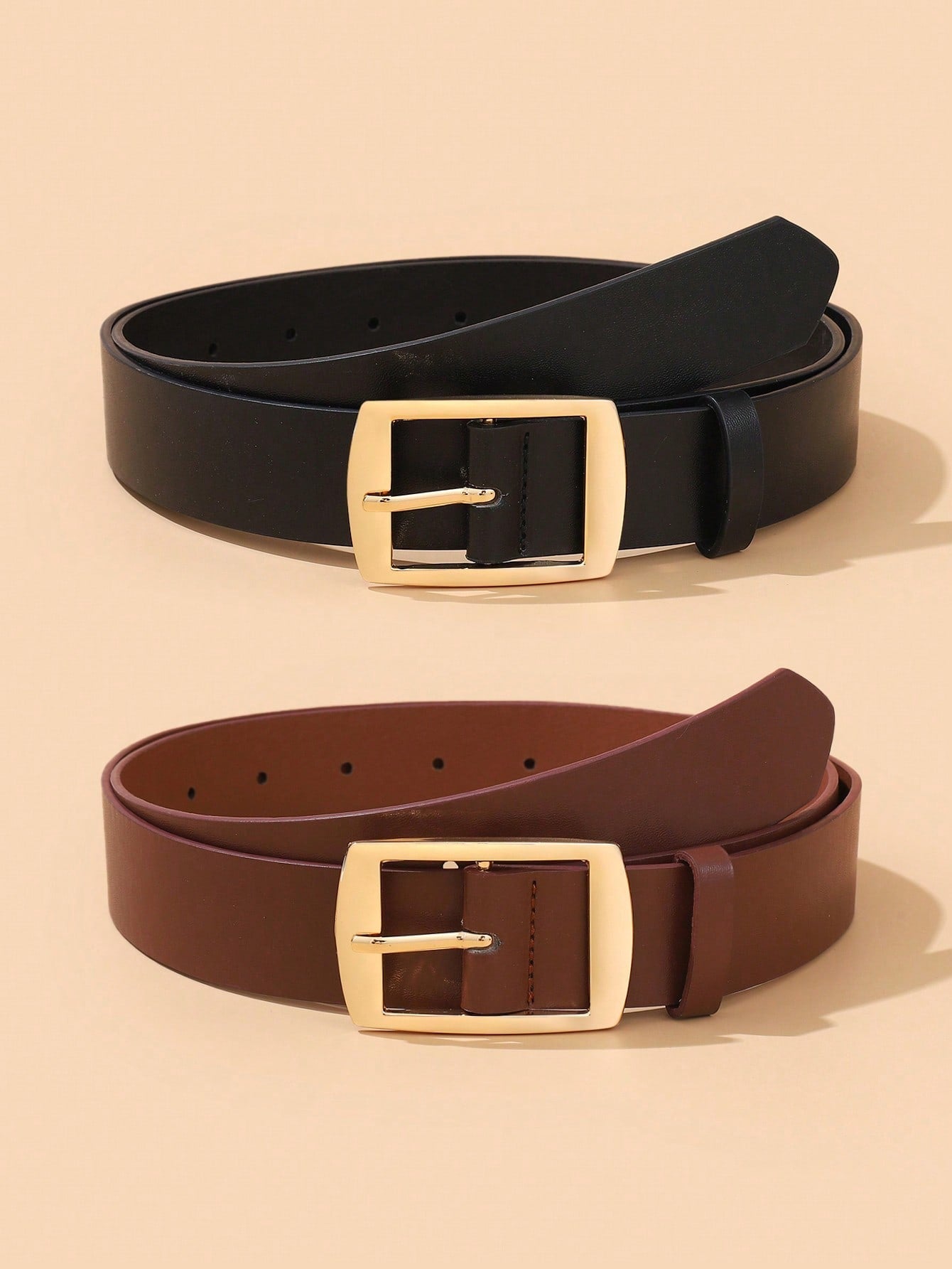 Boho Gold Sun Buckle Belt