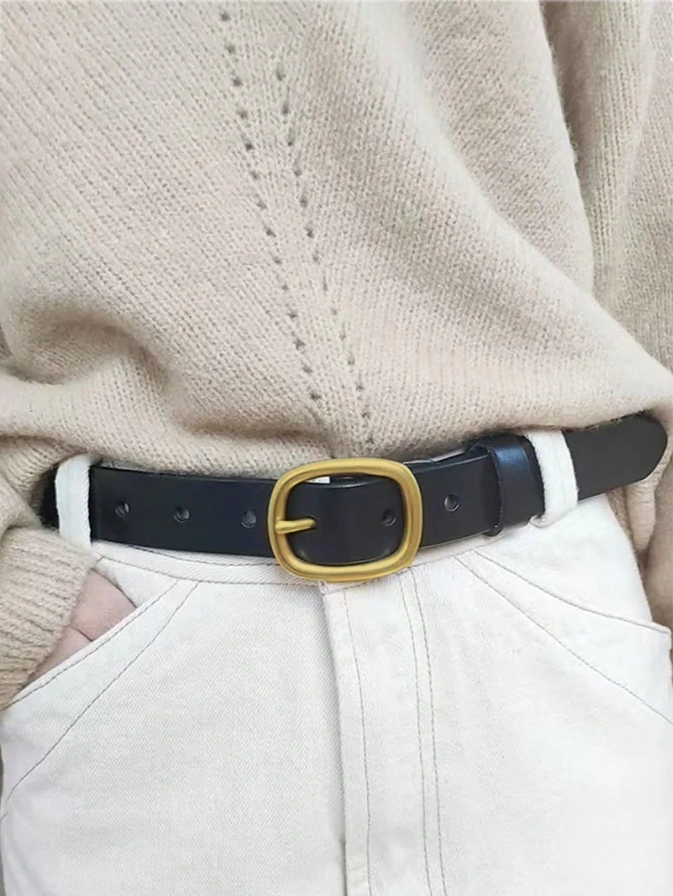 Women’s Casual PU Leather Belt