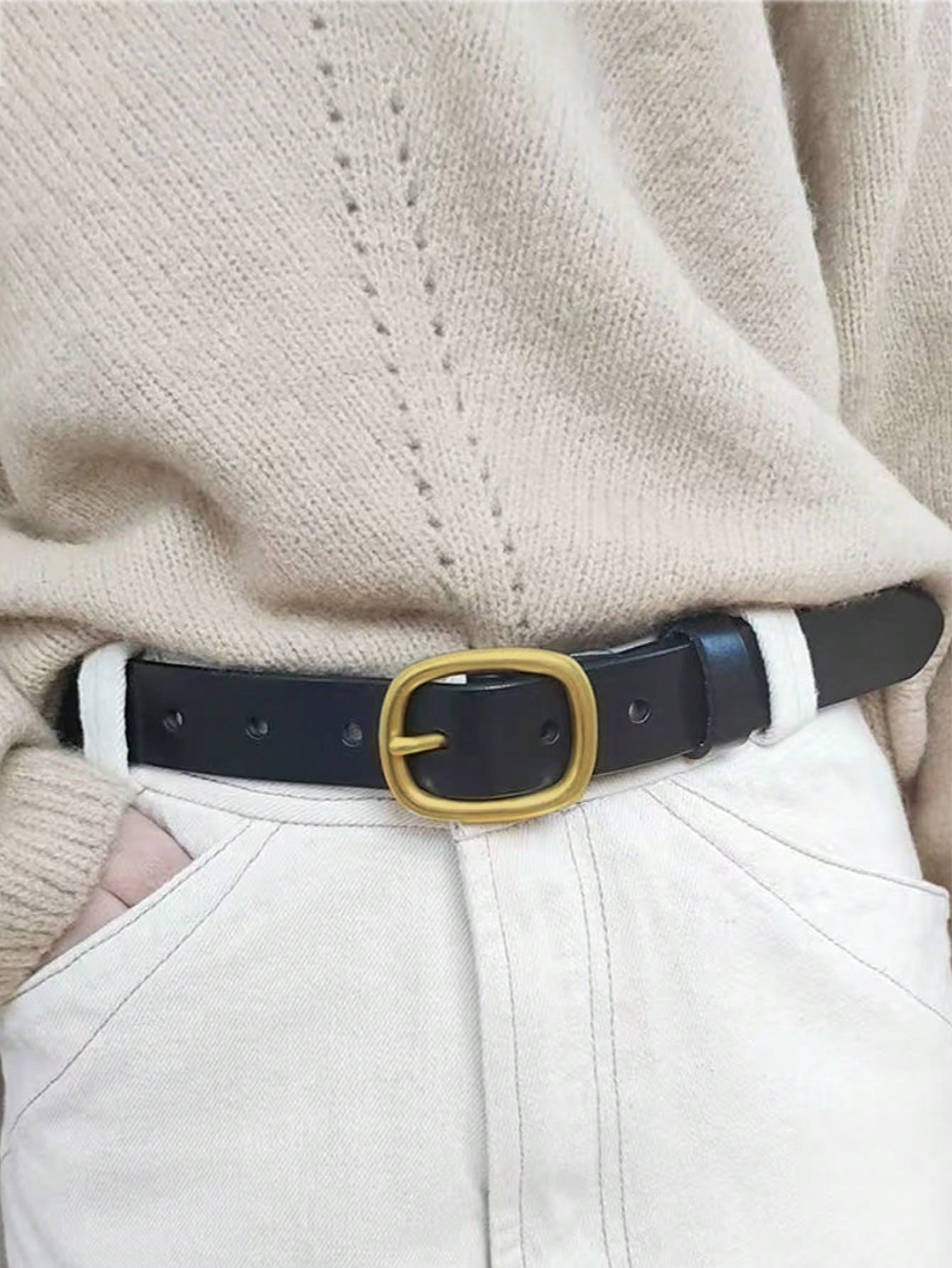 Women’s Casual PU Leather Belt