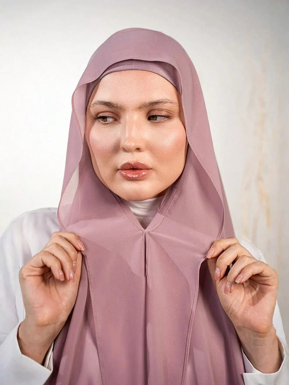 3-in-1 Instant Chiffon Hijab
