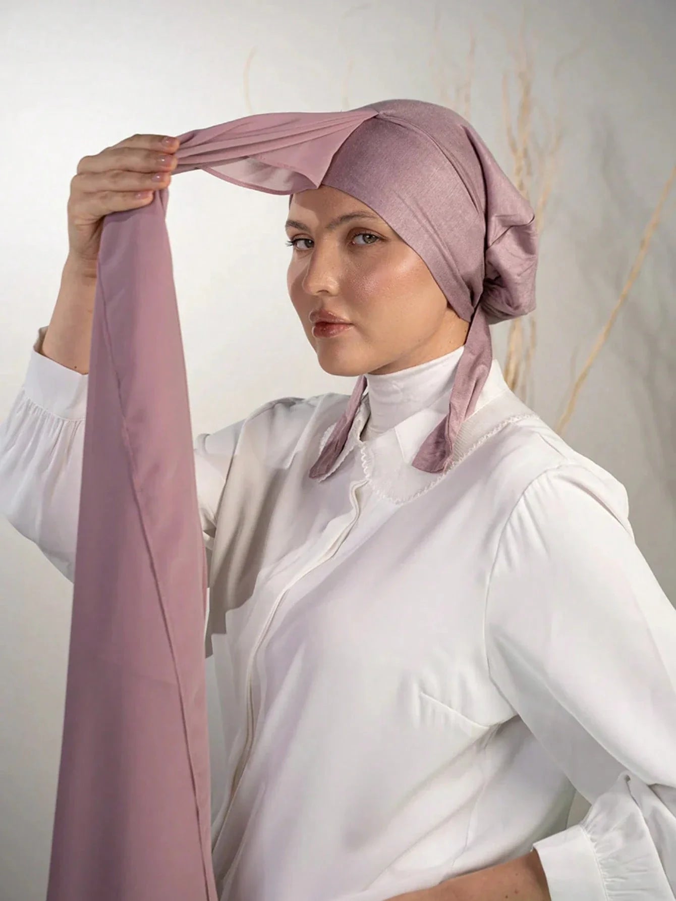 3-in-1 Instant Chiffon Hijab