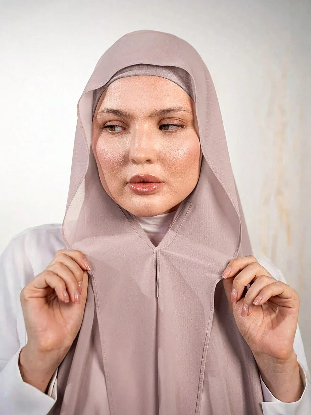 3-in-1 Instant Chiffon Hijab