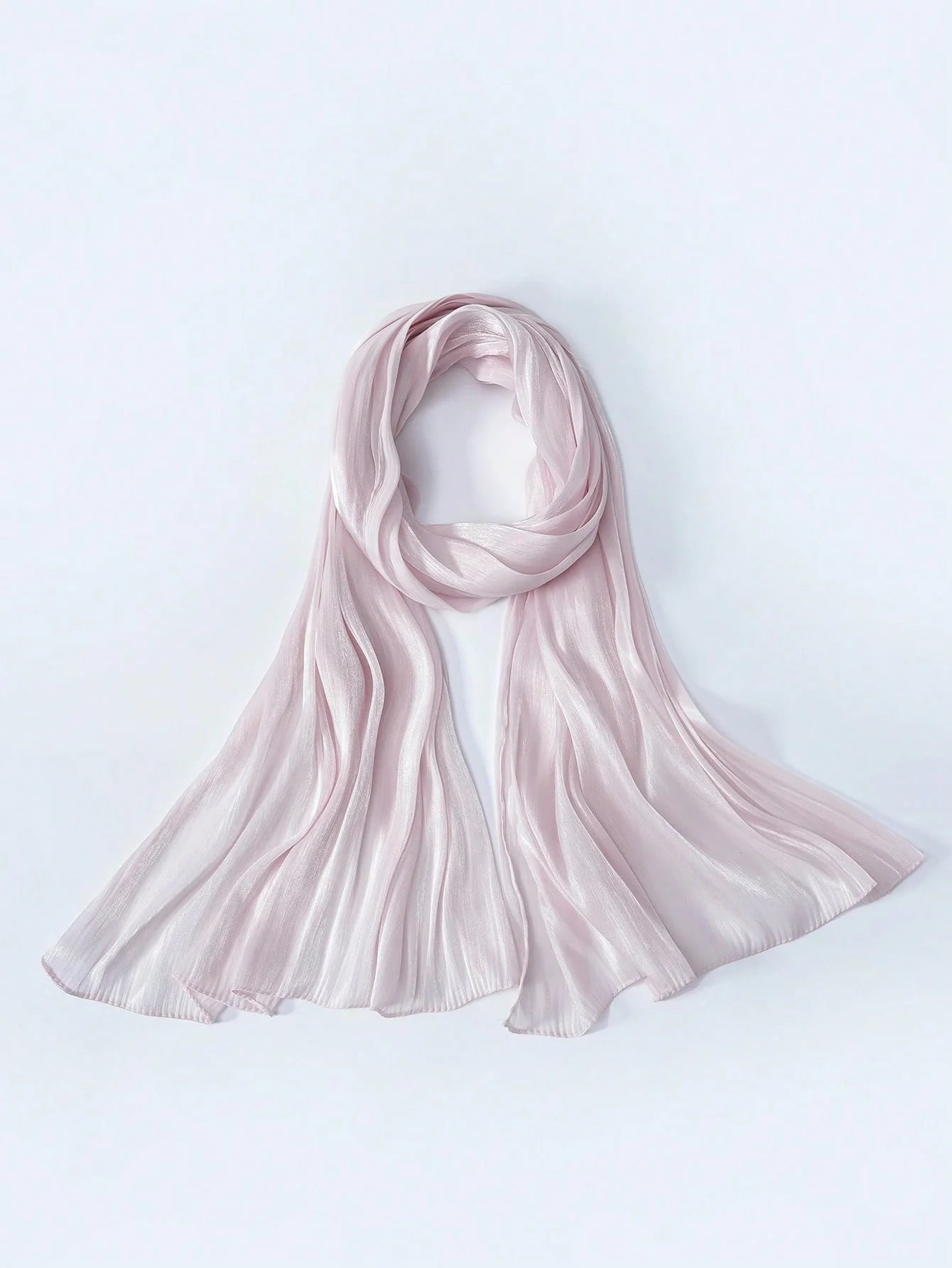 Basic Solid Color Silk Hijab