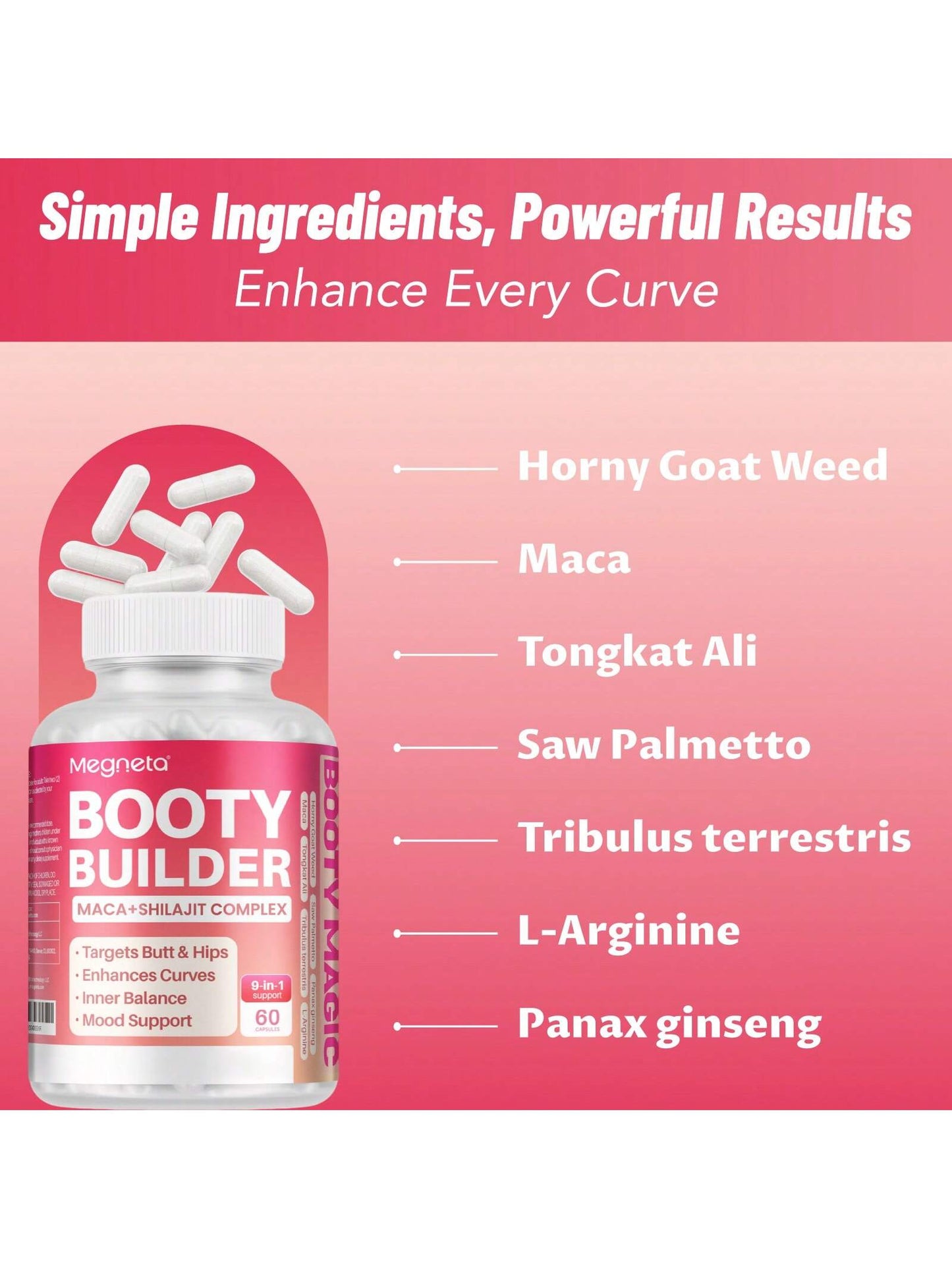 MEGNETA BBL Energy Capsules Supplement