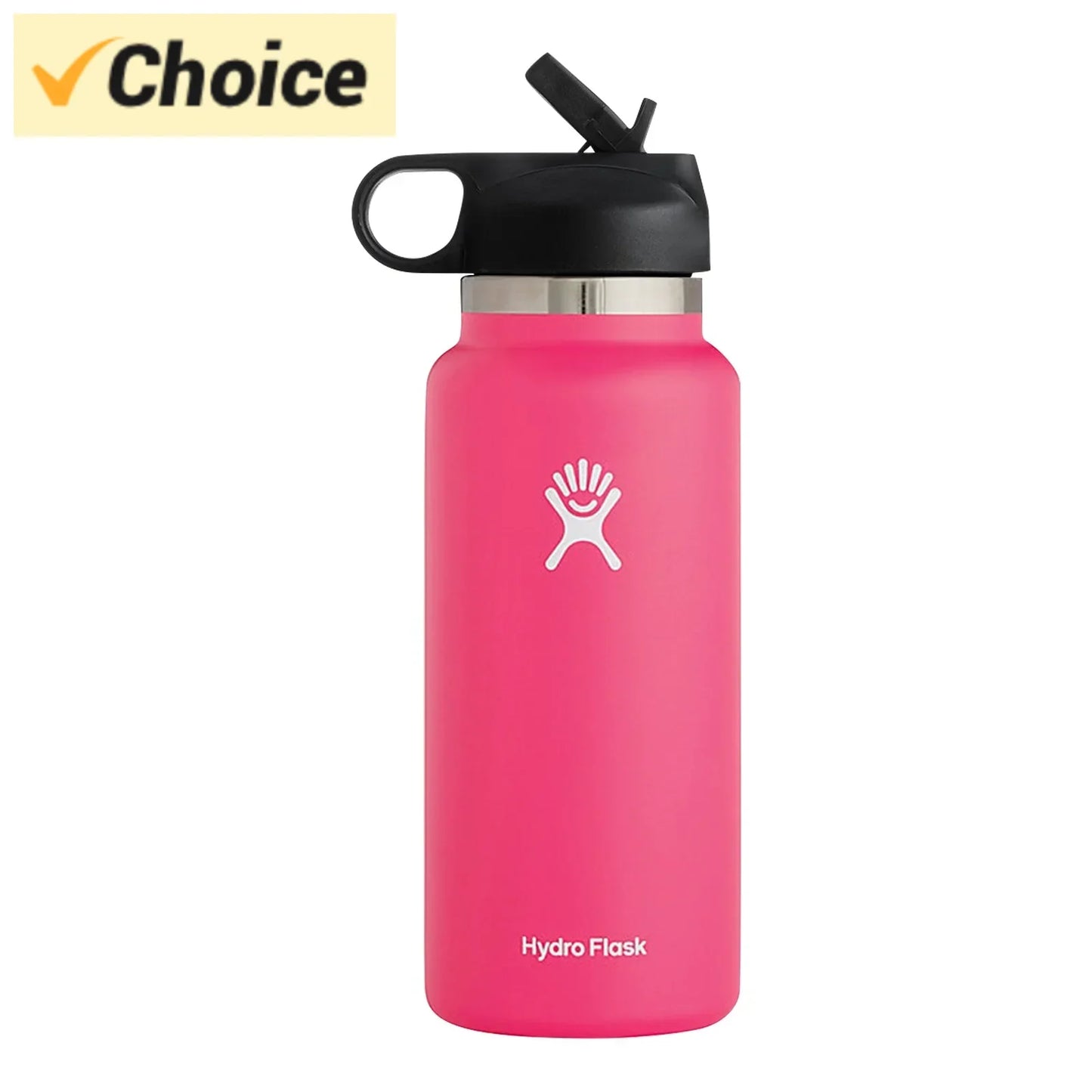 Hydro Flask Leakproof 32 Oz Straw Water Cup - Hot Pink