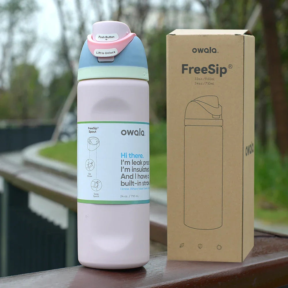 Owala Blue FreeSip Water Bottle
